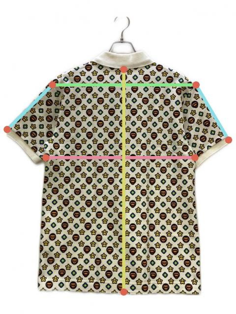 中古・古着通販】A BATHING APE (ア ベイシング エイプ) ポロシャツ