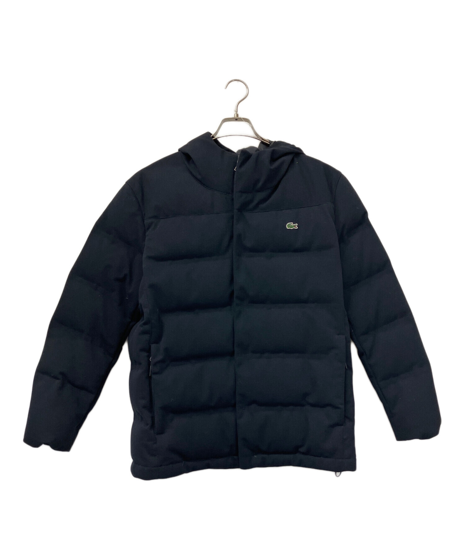 中古・古着通販】LACOSTE (ラコステ) ダウンジャケット ネイビー 