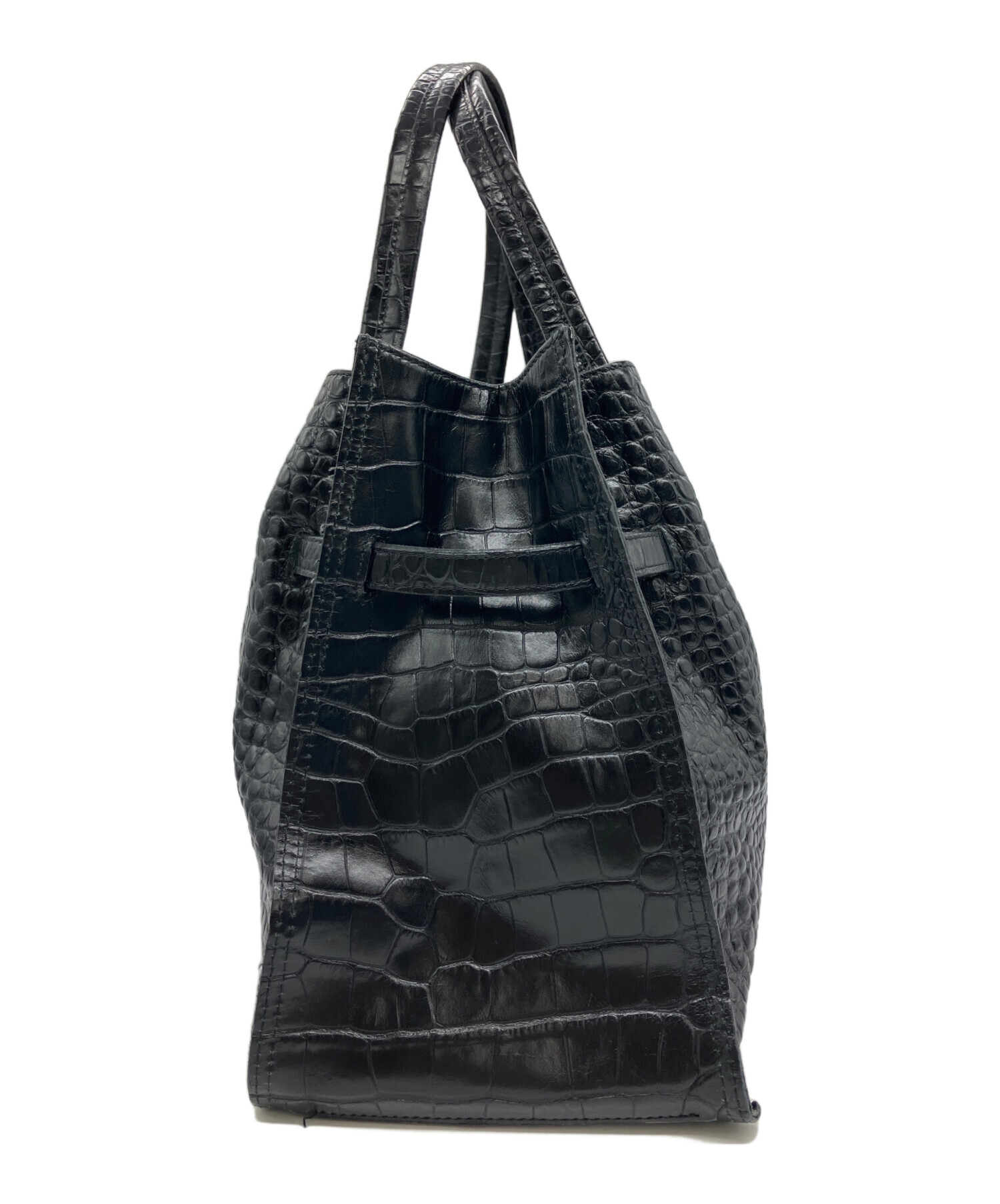 中古・古着通販】VIOLAd'ORO (ヴィオラドーロ) トートバッグ ブラック