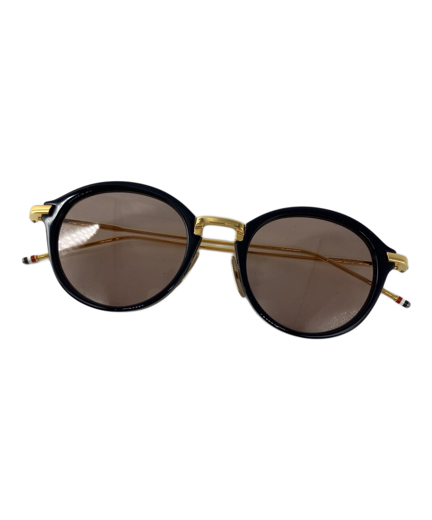 中古・古着通販】Thom Browne (トムブラウン) サングラス ネイビー