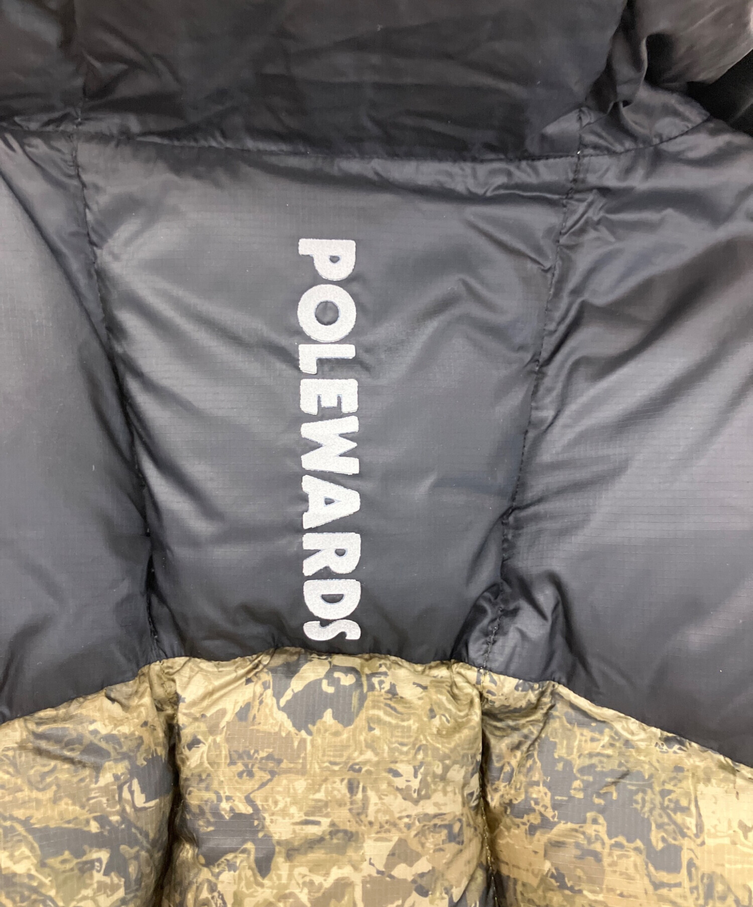 中古・古着通販】POLEWARDS (ポールワーズ) ダウンジャケット ブラック