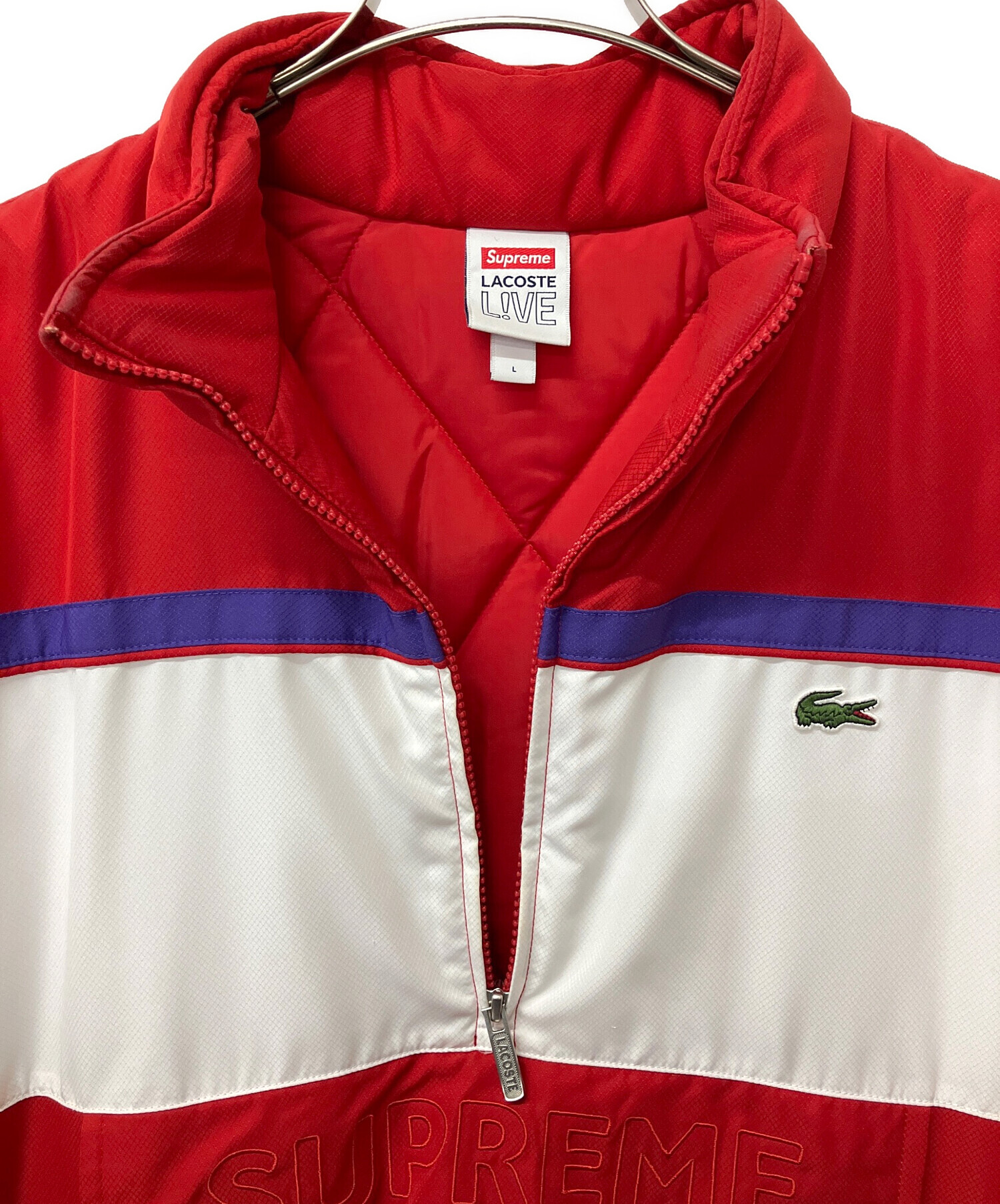 中古・古着通販】SUPREME (シュプリーム) LACOSTE (ラコステ) 中綿