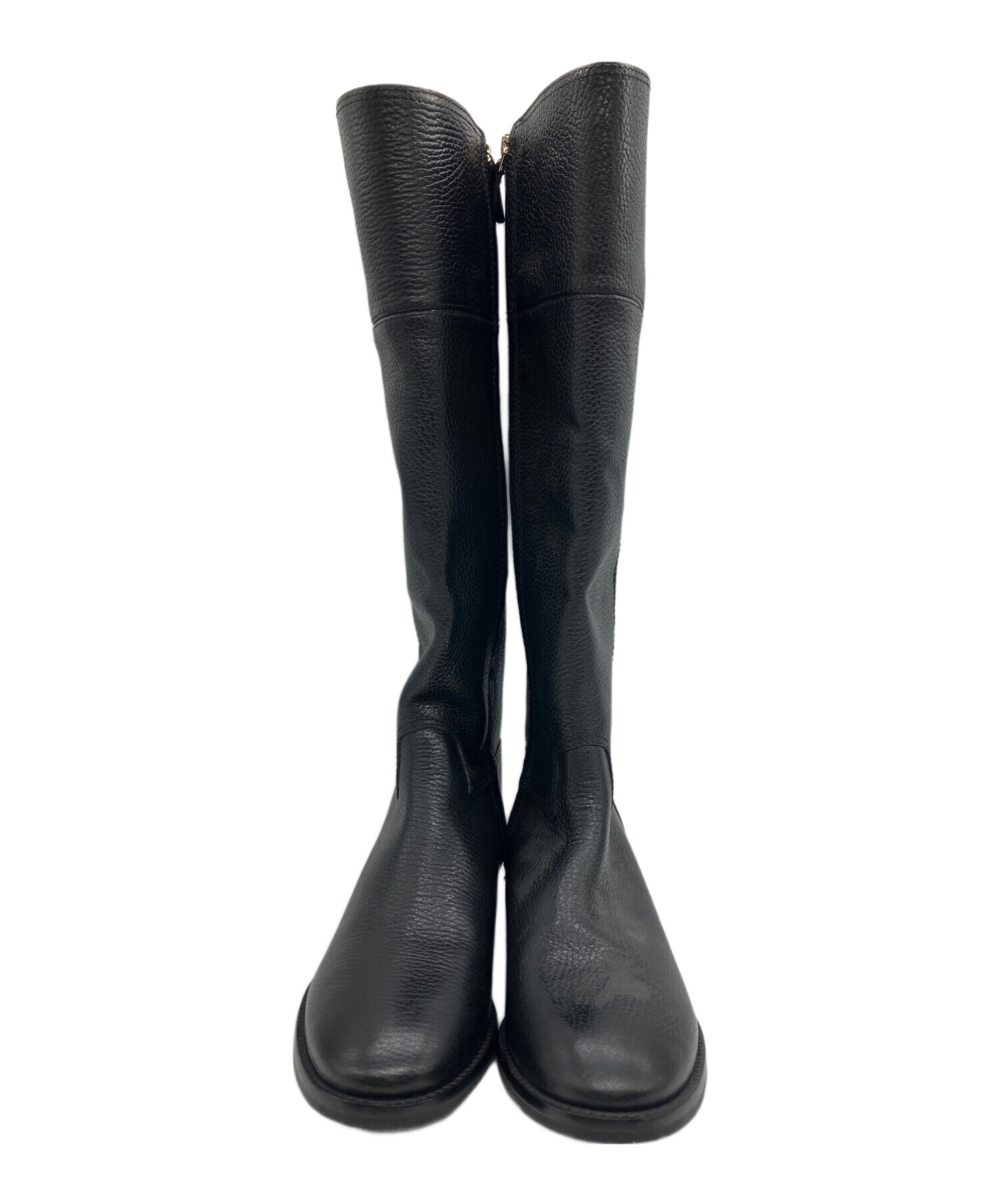 t*i様 新品 定価15万 TORY BURCH トリーバーチ ロングブーツ 黒 □ 48176☆年 トリーバーチ ロングブーツ 5 ブラック レザー* - メルカリ