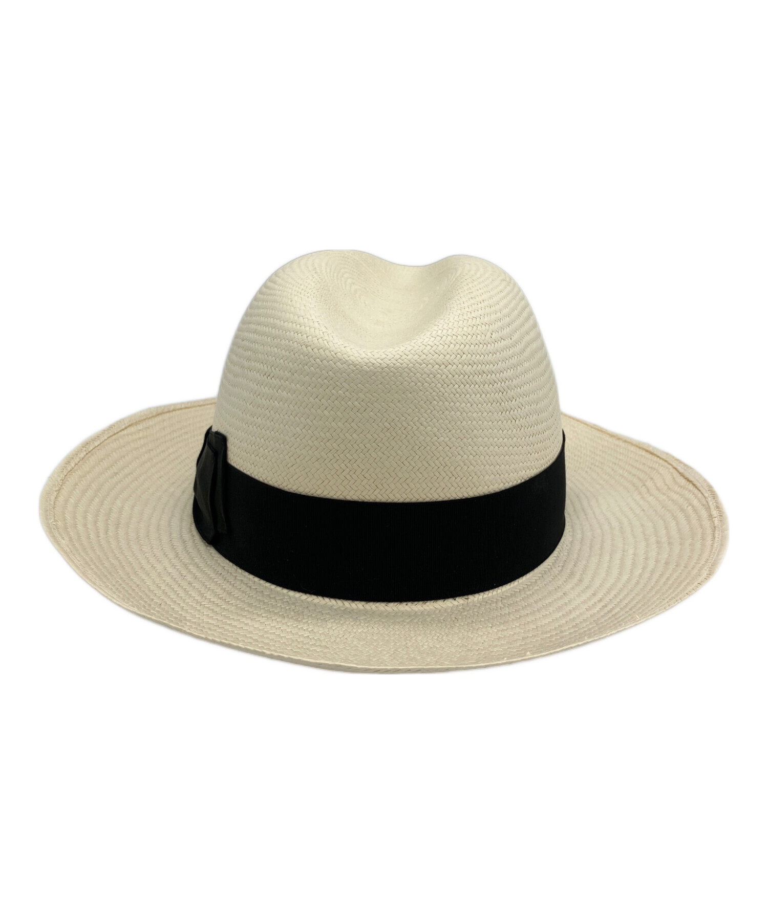 中古・古着通販】BORSALINO (ボルサリーノ) パナマハット アイボリー