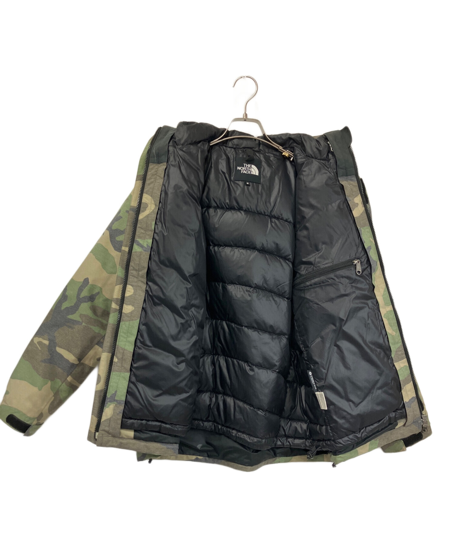 本日のみ値下げ　THE NORTH FACE ダウンジャケット カモフラージュ 中古・古着通販】THE NORTH FACE (ザ ノース フェイス) ダウン