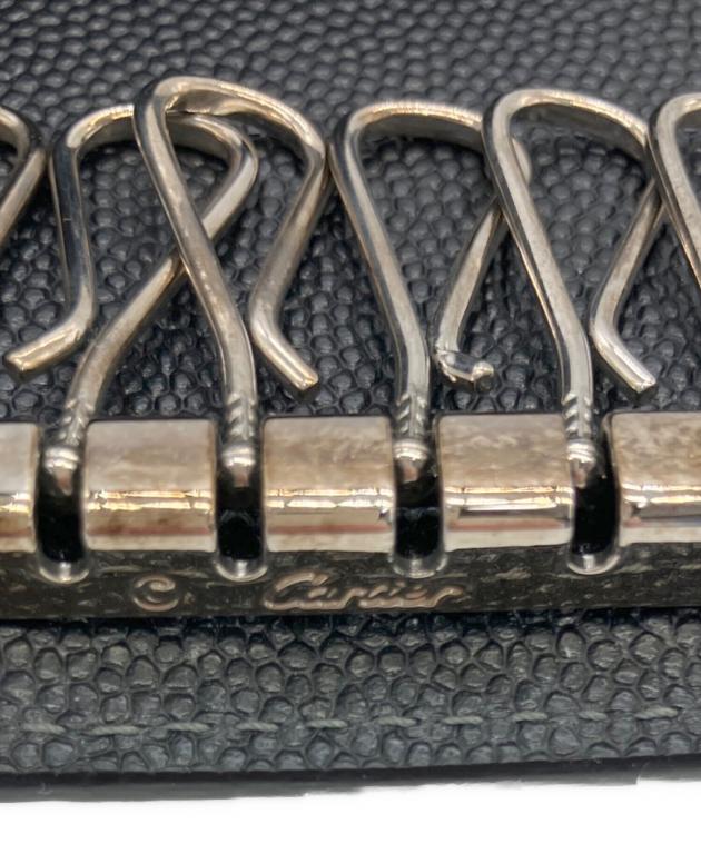 未使用✨カルティエ サントス　レザー　6連キーケース 中古・古着通販】Cartier (カルティエ) 6連キーケース サントス ドゥ