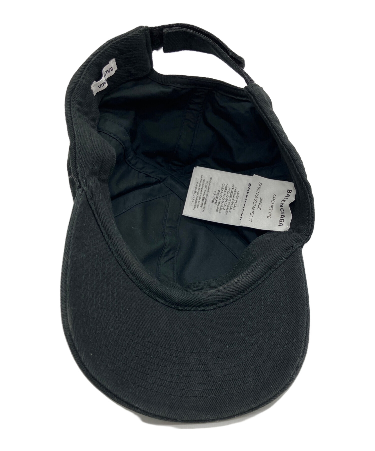 中古・古着通販】BALENCIAGA (バレンシアガ) ロゴキャップ ARCHETYPE