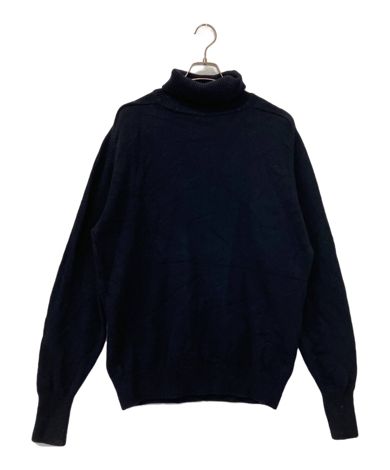 中古・古着通販】HERILL (ヘリル) 薄手ニット ネイビー サイズ:2 