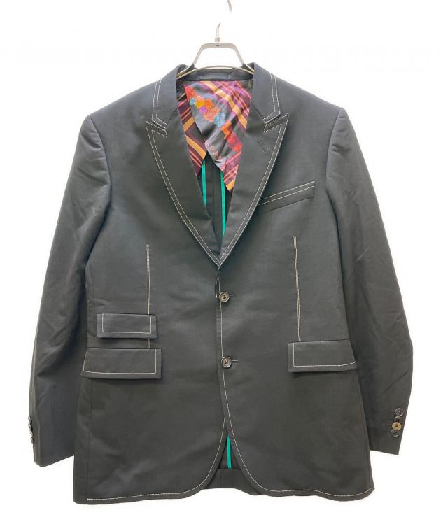 中古・古着通販】PAUL SMITH (ポールスミス) 2Bスーツ ブラック サイズ