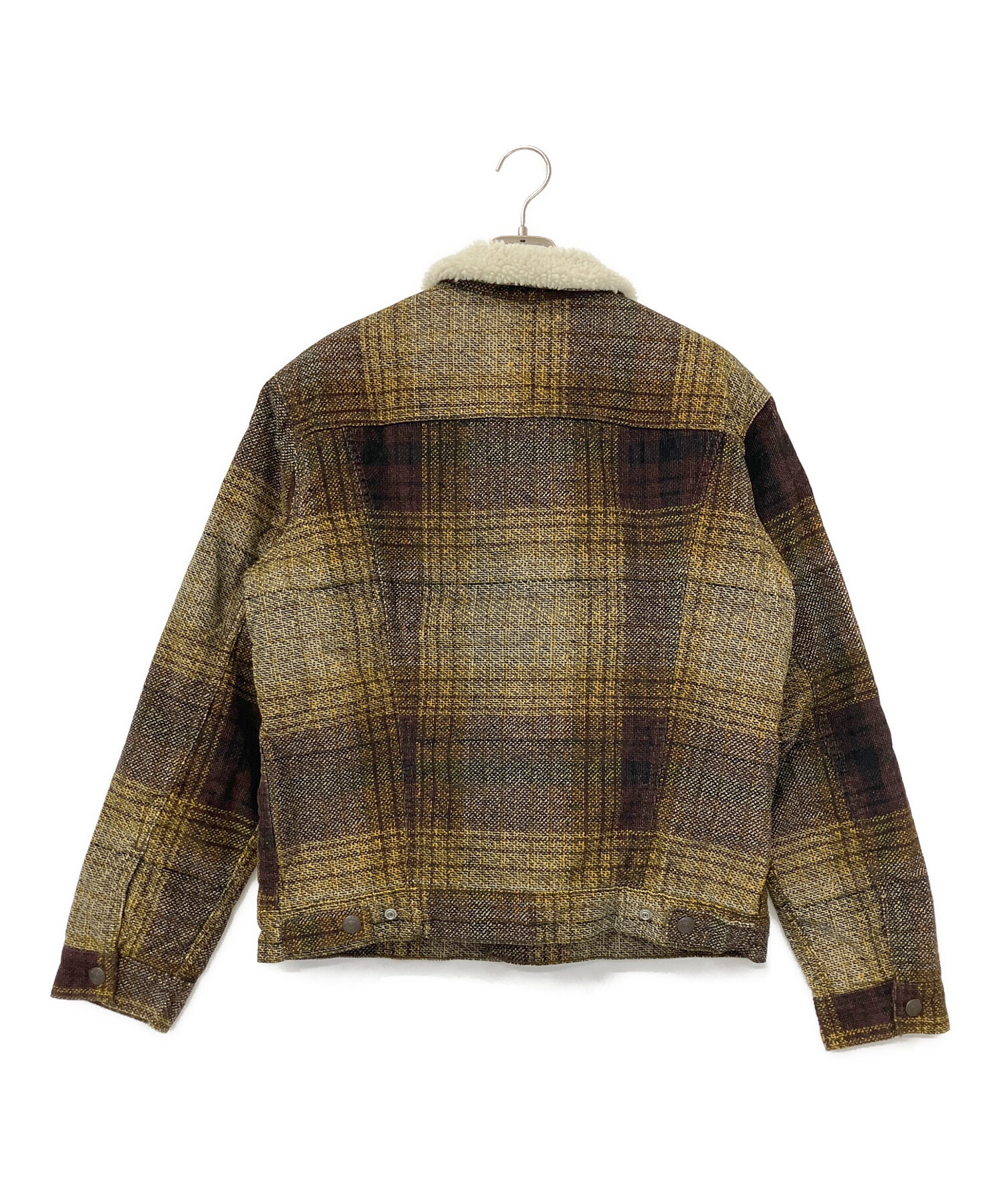 中古・古着通販】LEVI'S (リーバイス) コーデュロイ チェック シェルパ