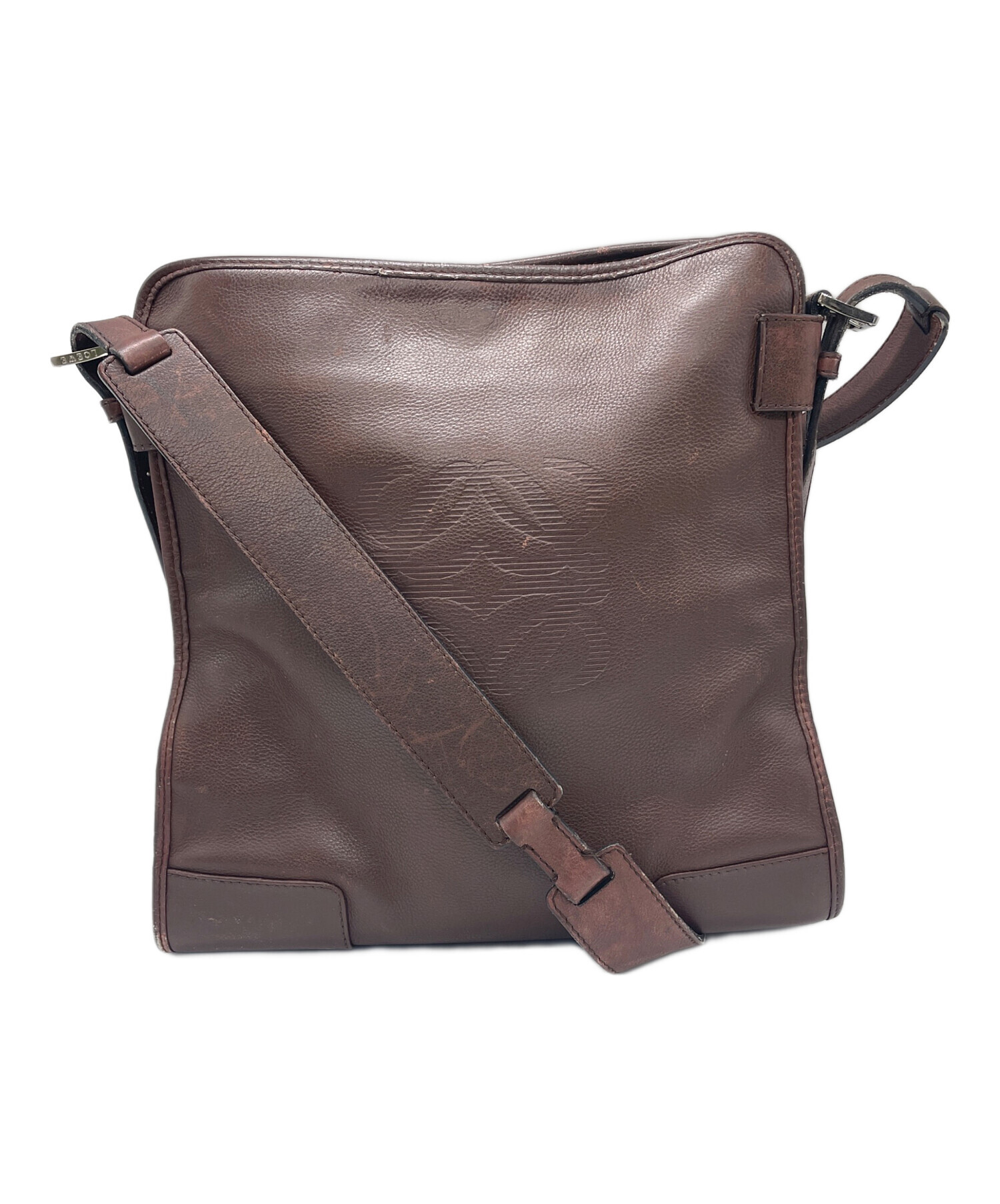 中古・古着通販】LOEWE (ロエベ) ショルダーバッグ ブラウン｜ブランド 