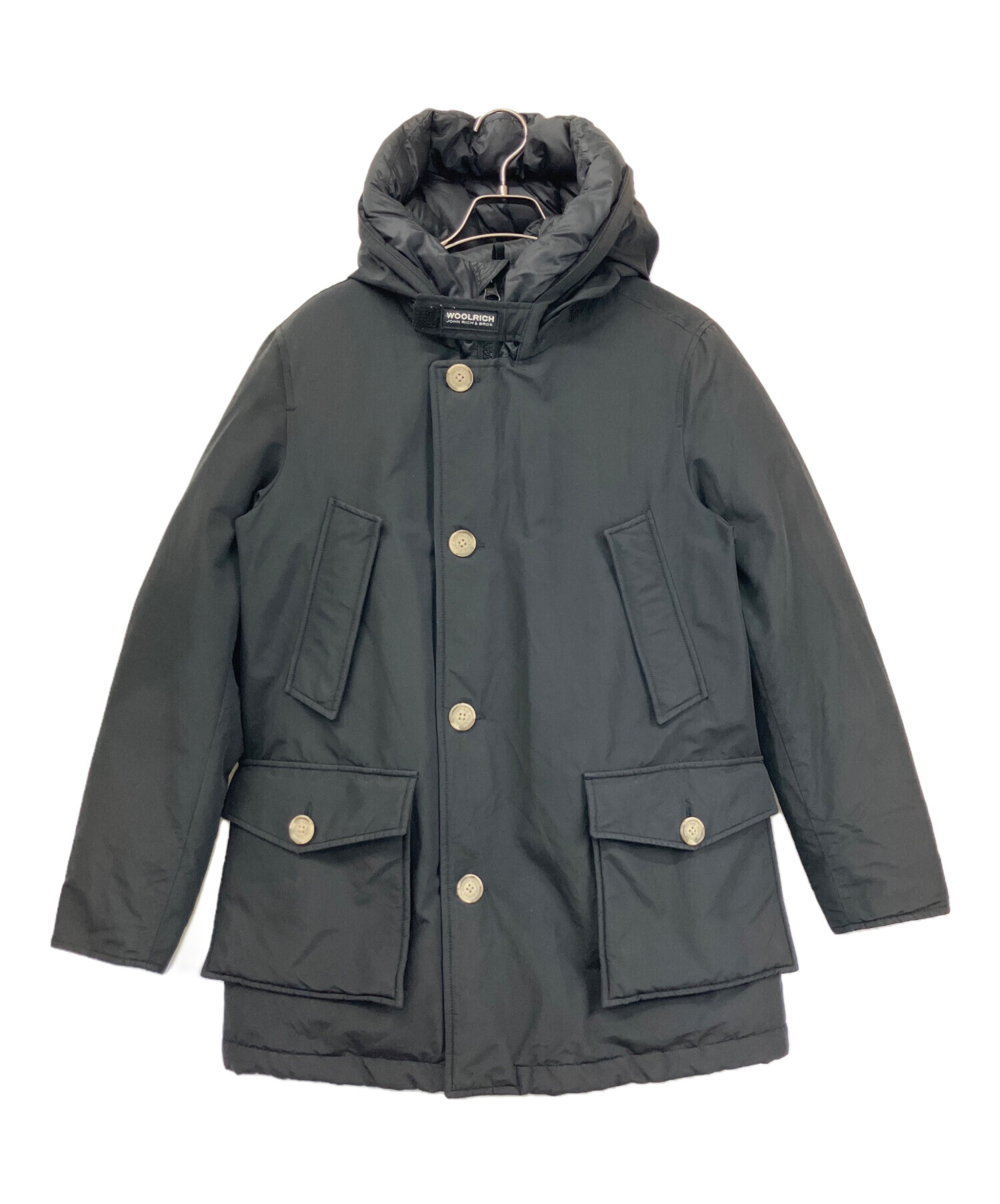 中古・古着通販】WOOLRICH (ウールリッチ) ダウンジャケット ブラック 