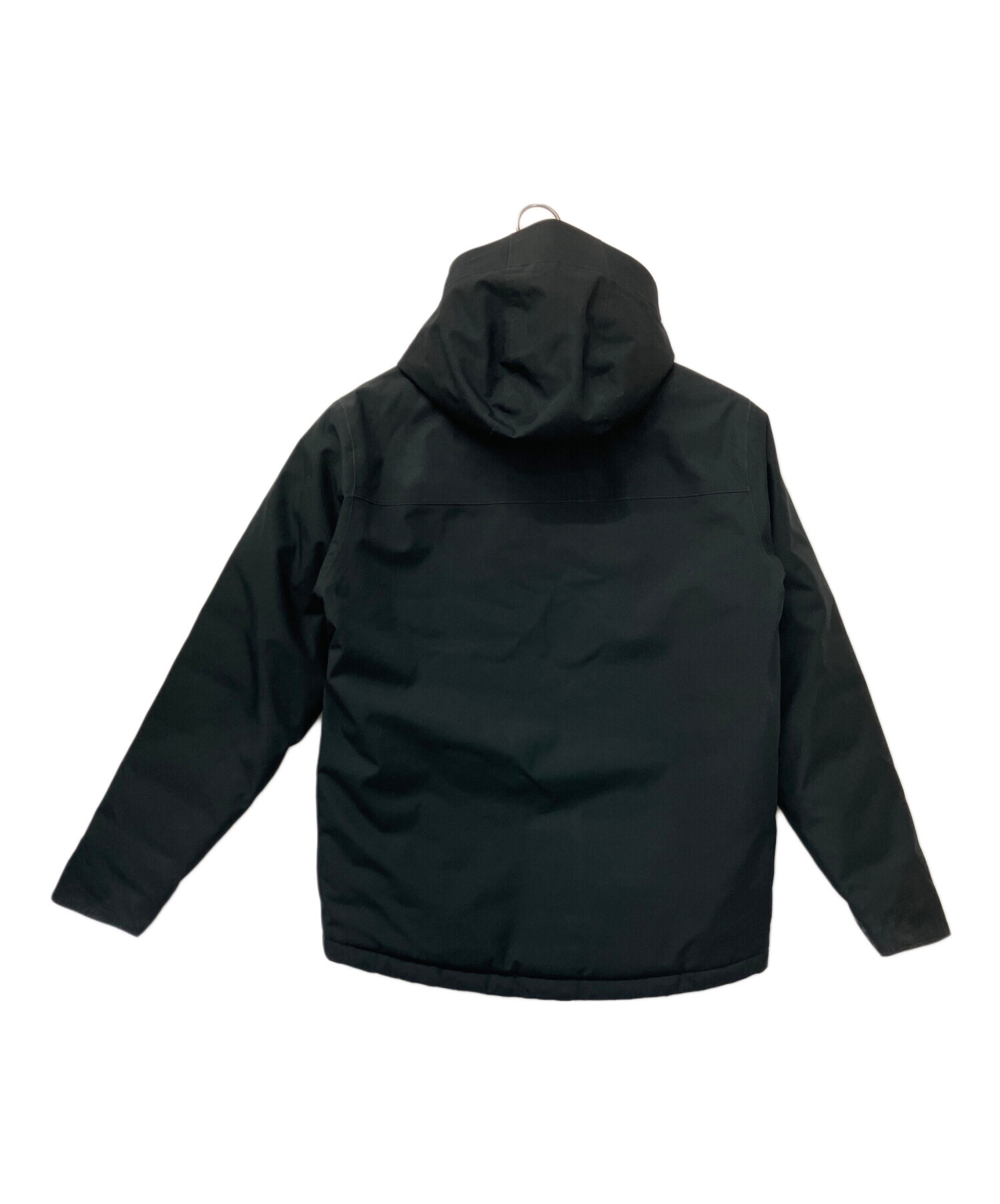 Patagonia パタゴニア 中綿ジャケット メンズM ブラック フード付き 中古・古着通販】Patagonia (パタゴニア) トップリージャケット