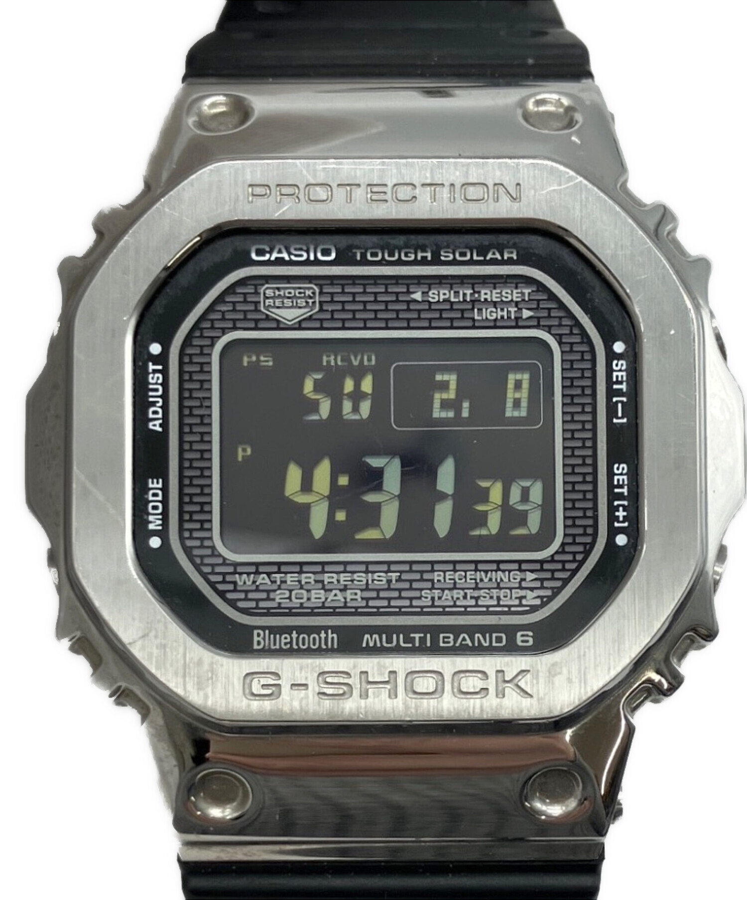 中古・古着通販】CASIO (カシオ) デジタルウォッチ G-SHOCK メタル