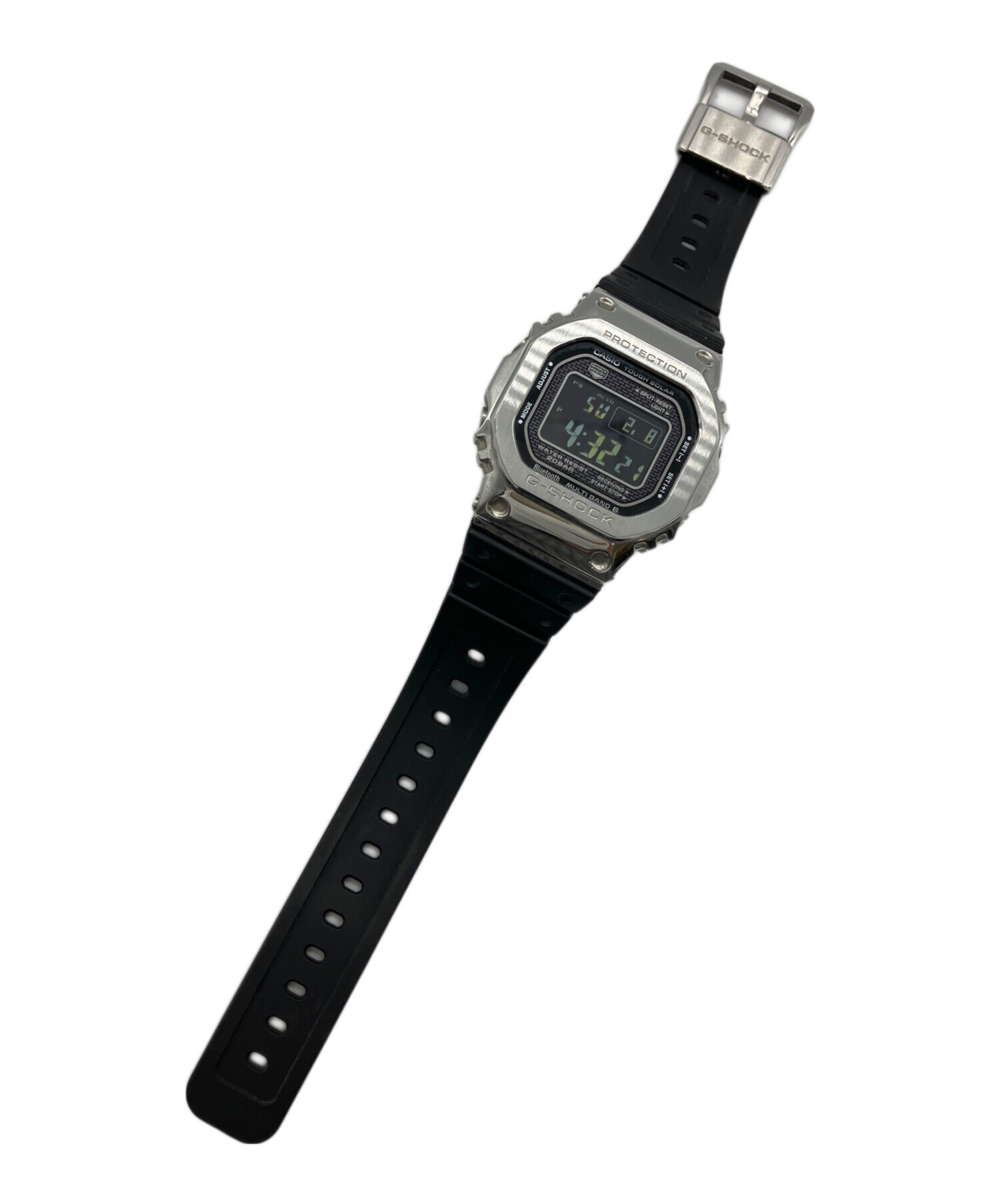 中古・古着通販】CASIO (カシオ) デジタルウォッチ G-SHOCK メタル