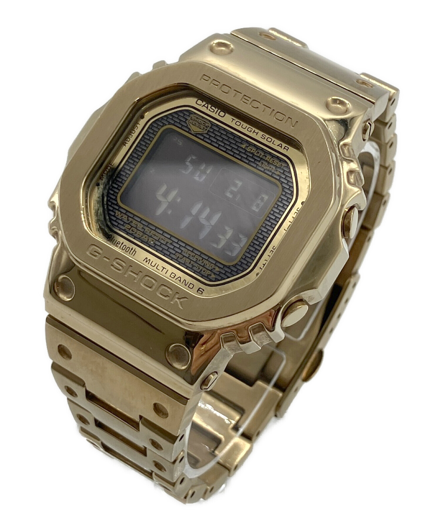 【古着高円寺】CASIO G-SHOCK 9JF ゴールド Casio GMW-BZ5000GD-9JF G-Shock Quartz Men Watch Gold Digital Dial