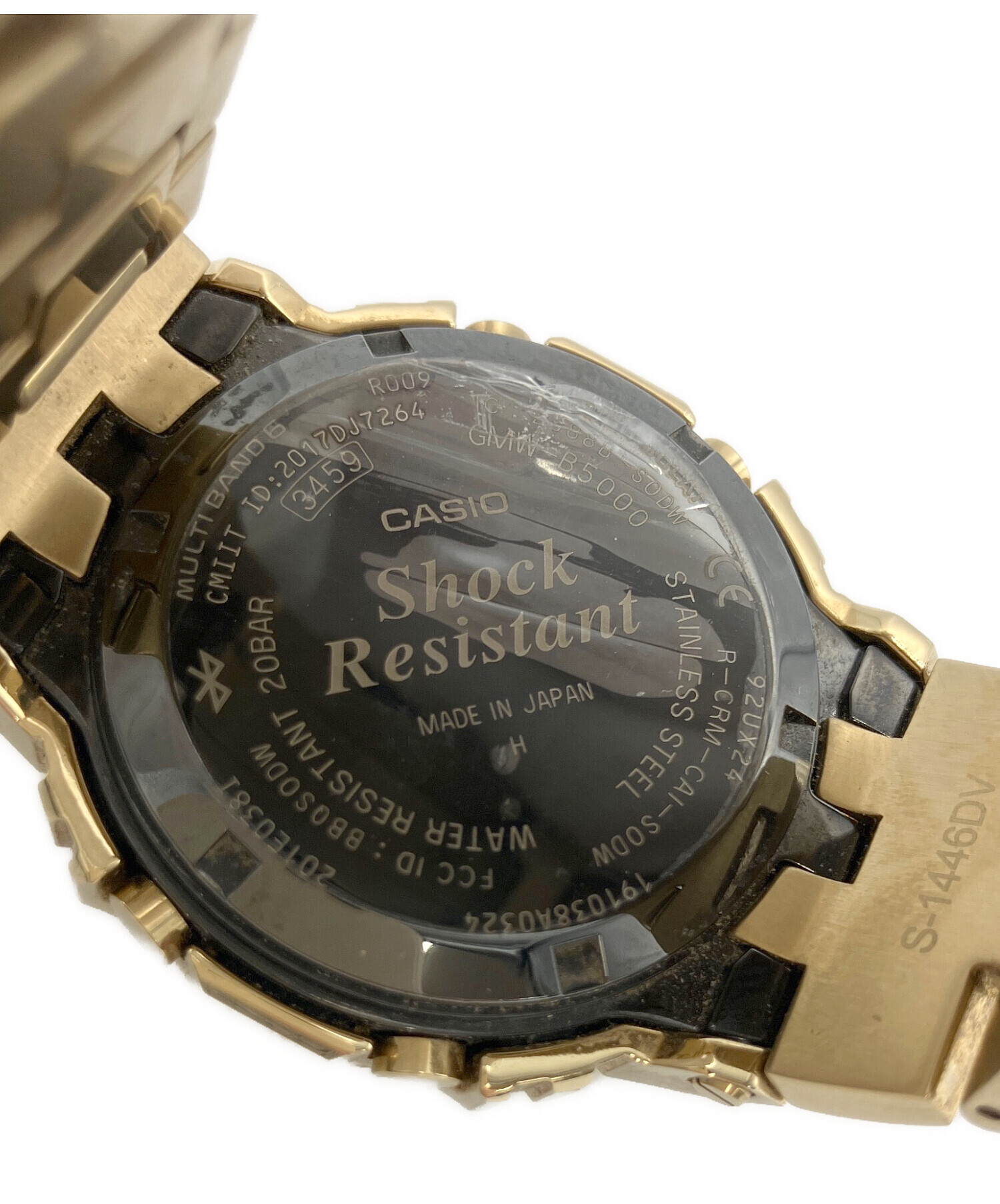 中古・古着通販】CASIO (カシオ) デジタルウォッチ G-SHOCK ゴールド