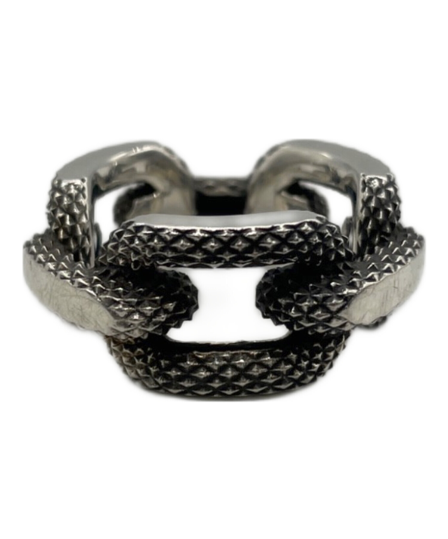 中古・古着通販】AMBUSH (アンブッシュ) テクスチャーチェーンリング