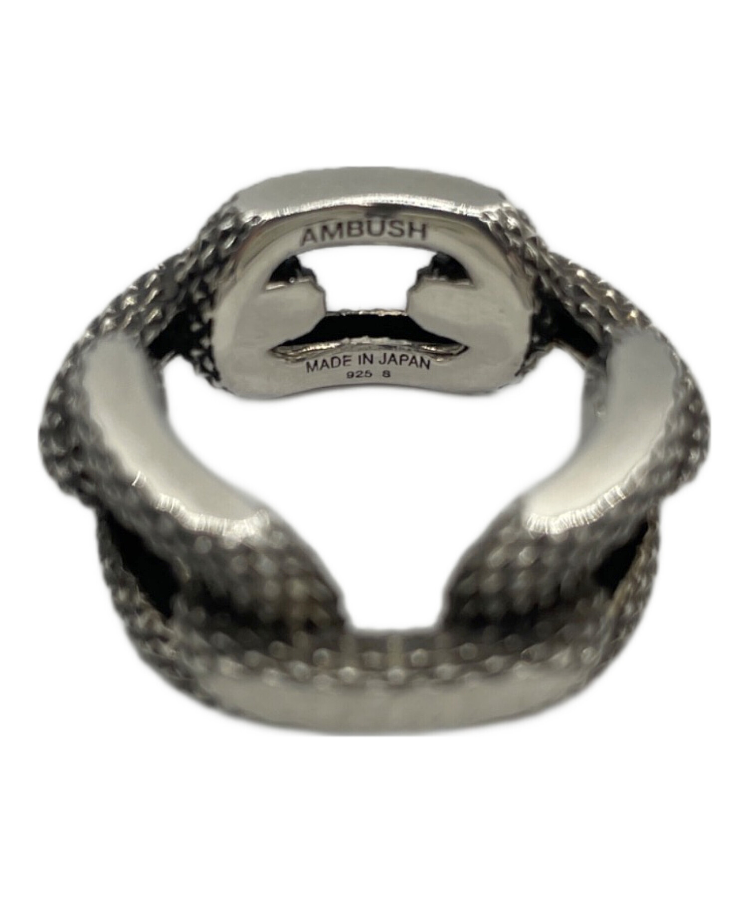 中古・古着通販】AMBUSH (アンブッシュ) テクスチャーチェーンリング