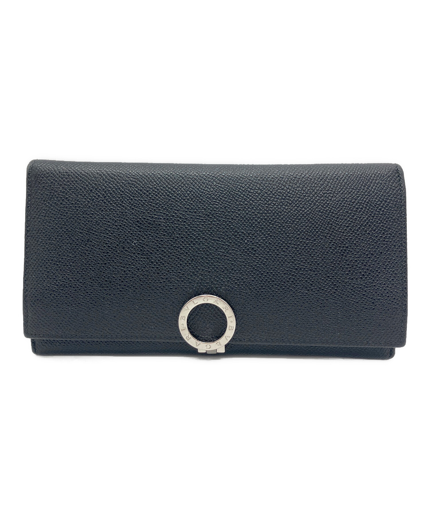 中古・古着通販】BVLGARI (ブルガリ) 長財布 ブラック｜ブランド・古着