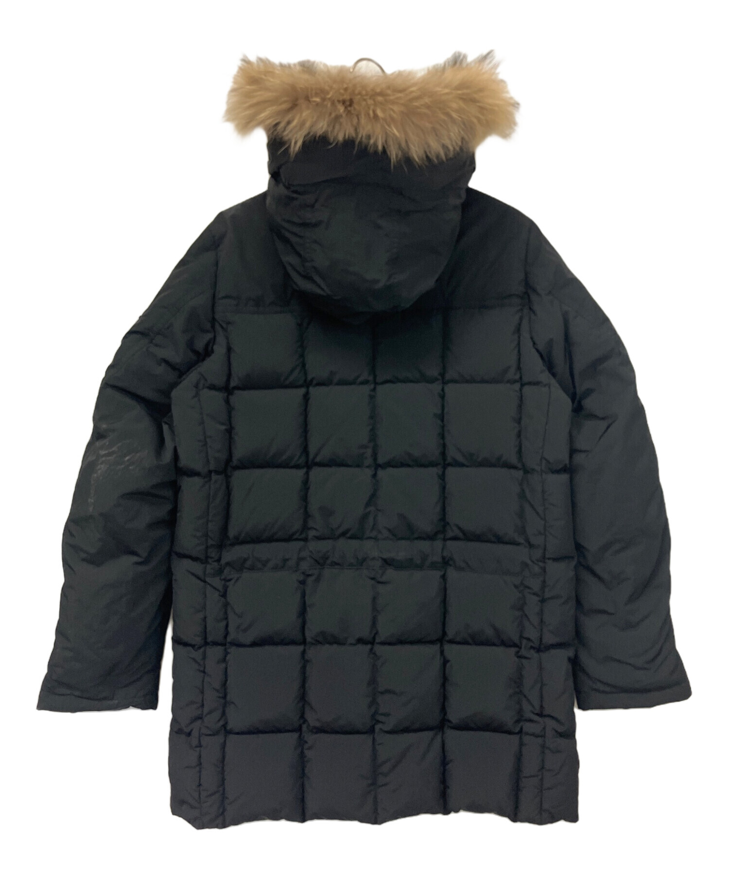 中古・古着通販】WOOLRICH (ウールリッチ) ダウンジャケット ブラック 