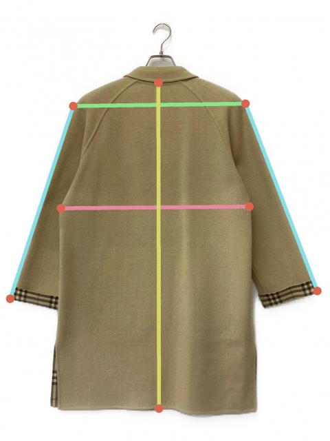 中古・古着通販】Burberry's (バーバリー) Pコート ベージュ サイズ:40