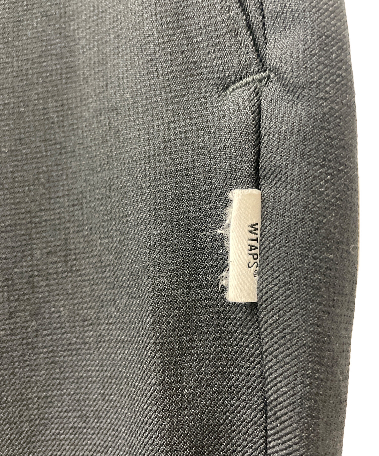中古・古着通販】WTAPS (ダブルタップス) トラウザーパンツ ブラック
