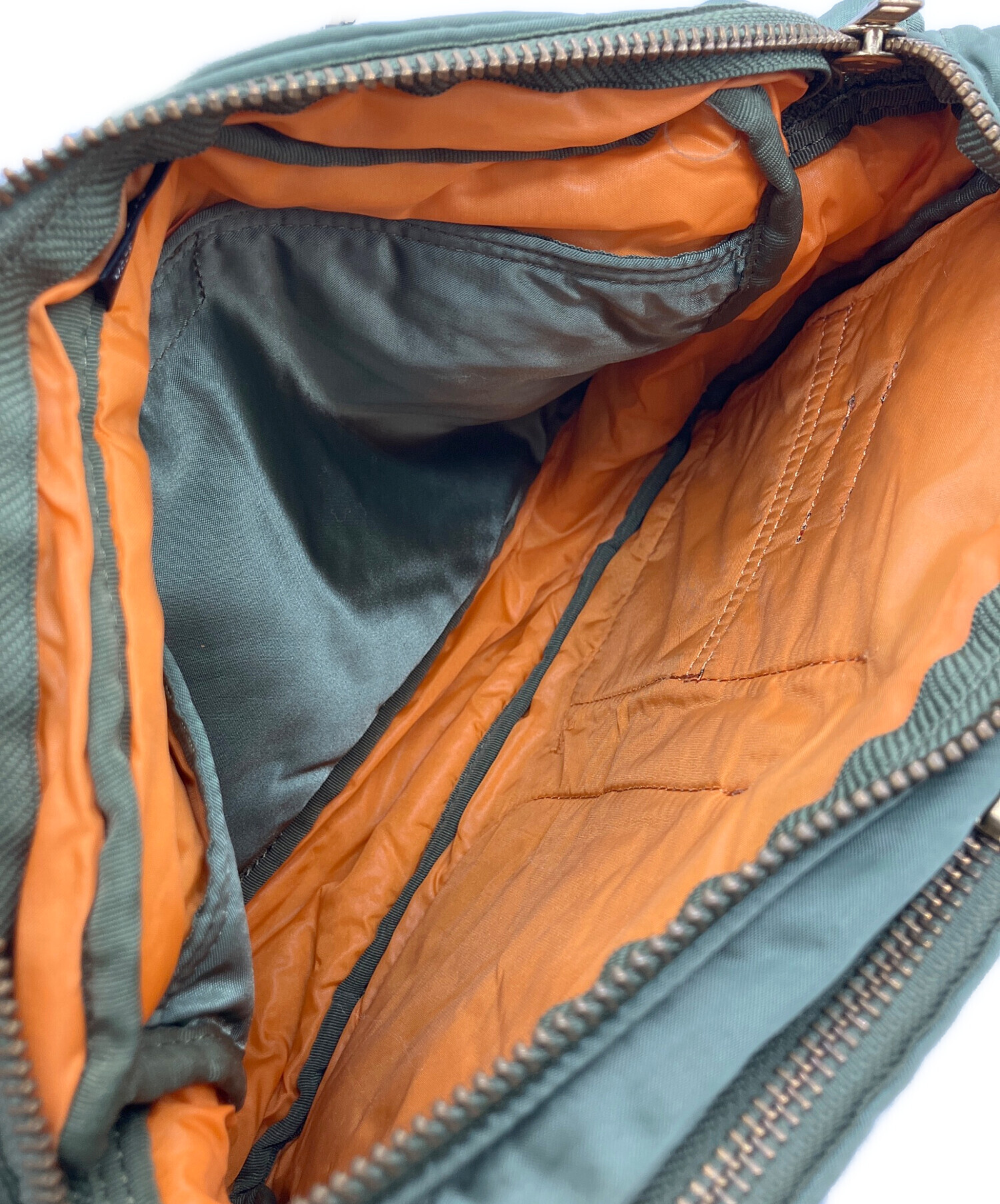 中古・古着通販】PORTER (ポーター) ショルダーバッグ グリーン