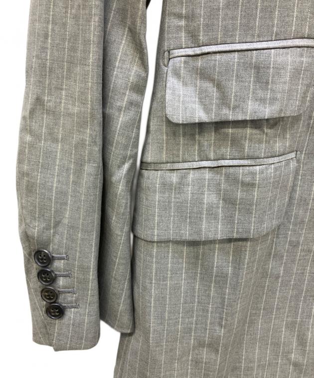HERMES エルメス セットアップ スーツ グレージュ 50・48 L〜XL 中古・古着通販】HERMES (エルメス) セットアップスーツ グレー サイズ