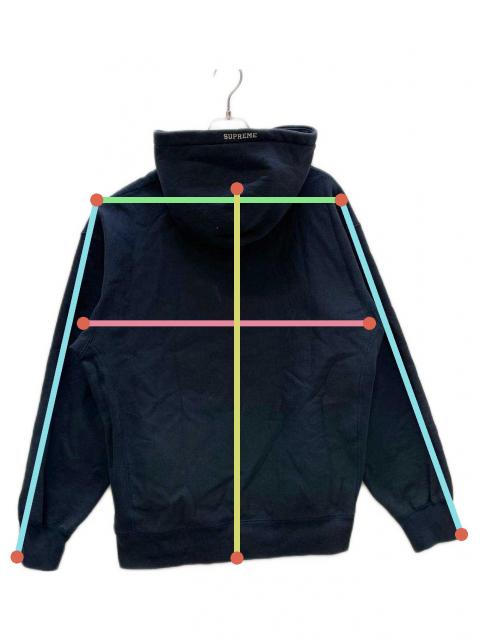 中古・古着通販】Supreme (シュプリーム) パーカー ネイビー サイズ