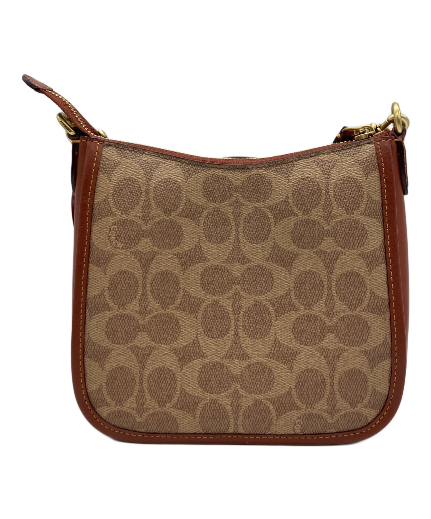 中古・古着通販】COACH (コーチ) ショルダーバッグ シグネチャー