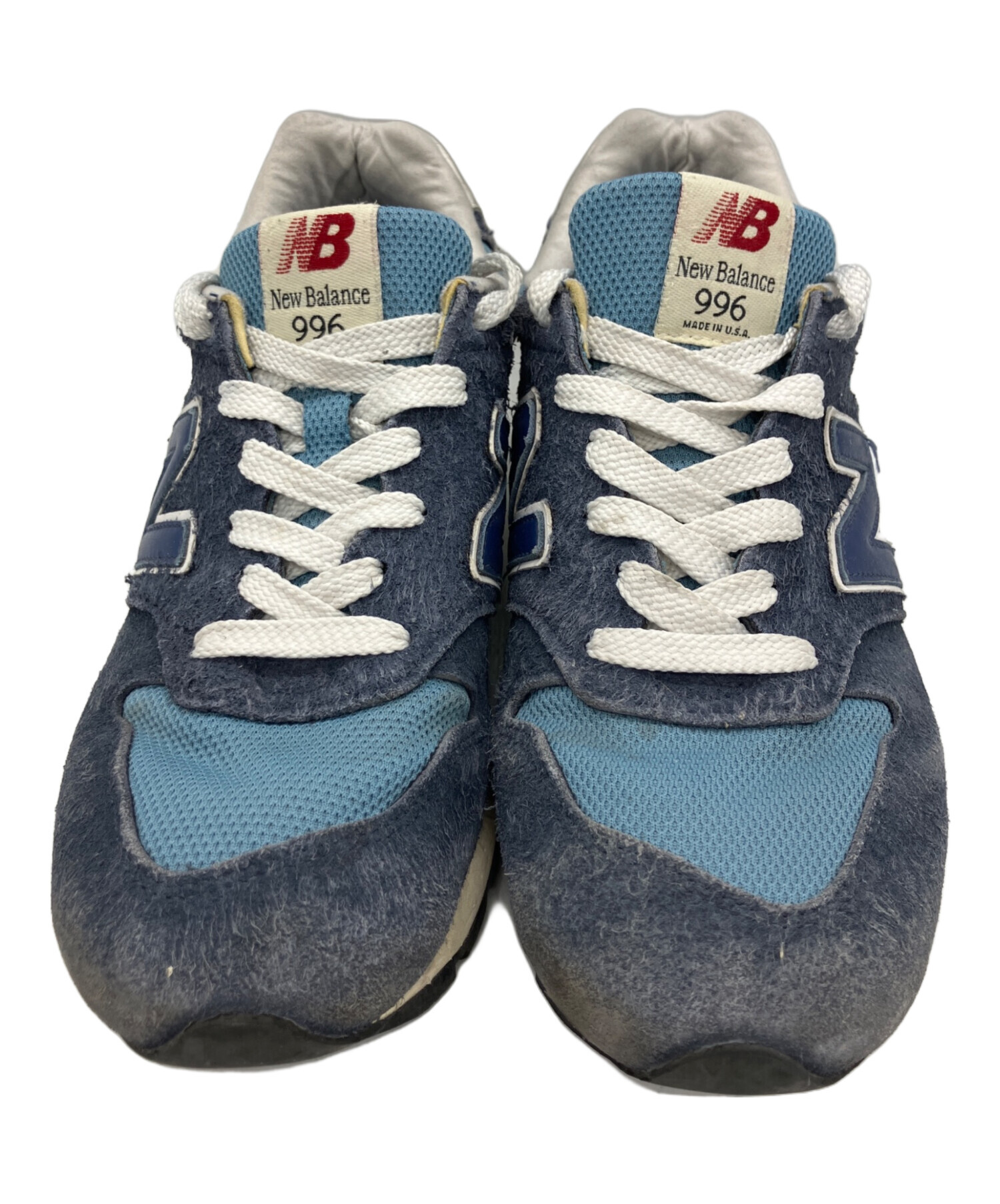 未使用 ニューバランス ブルー 廃盤品 中古・古着通販】NEW BALANCE (ニューバランス) スニーカー ブルー