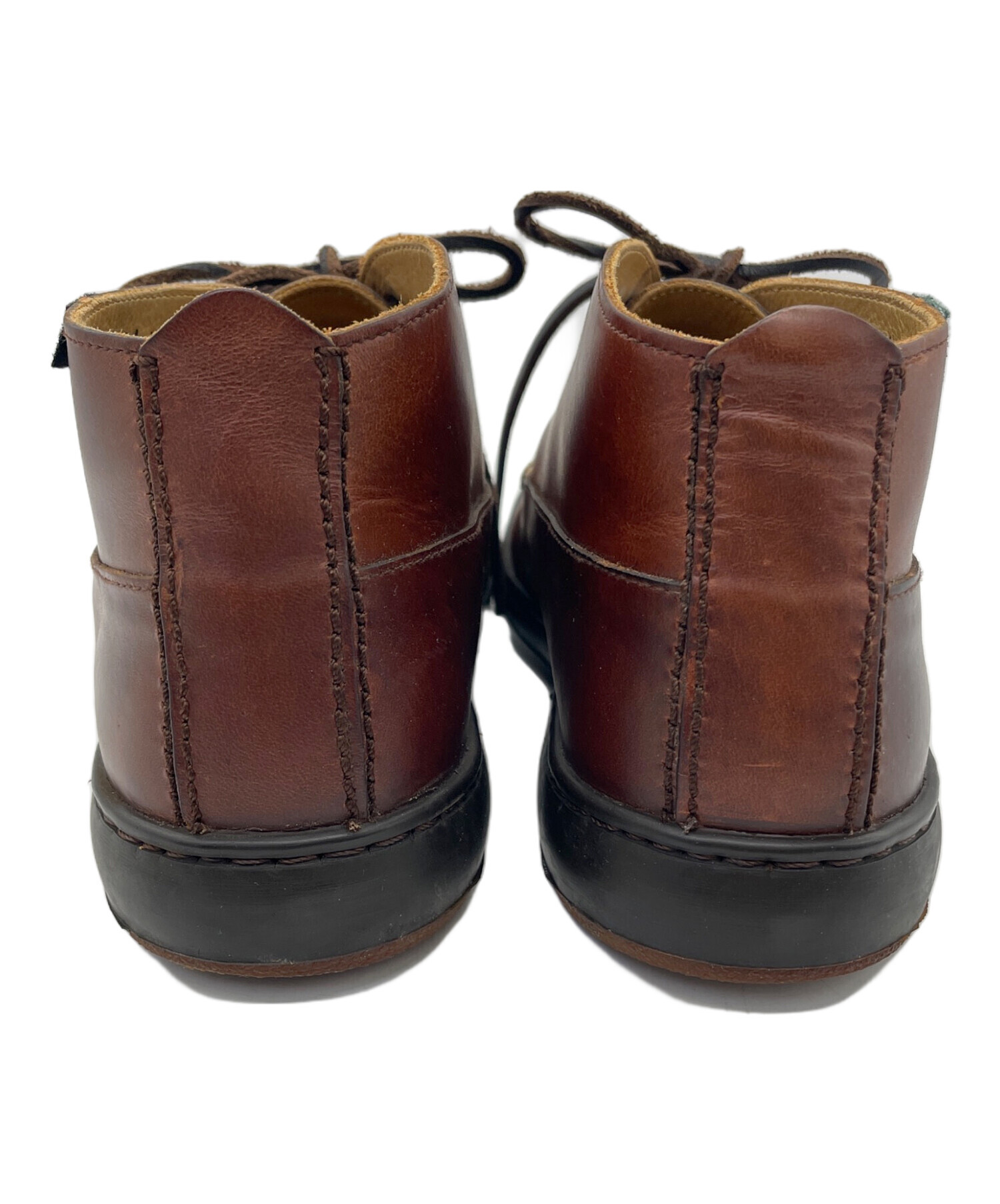中古・古着通販】PARABOOT (パラブーツ) チャッカーブーツ ブラウン 
