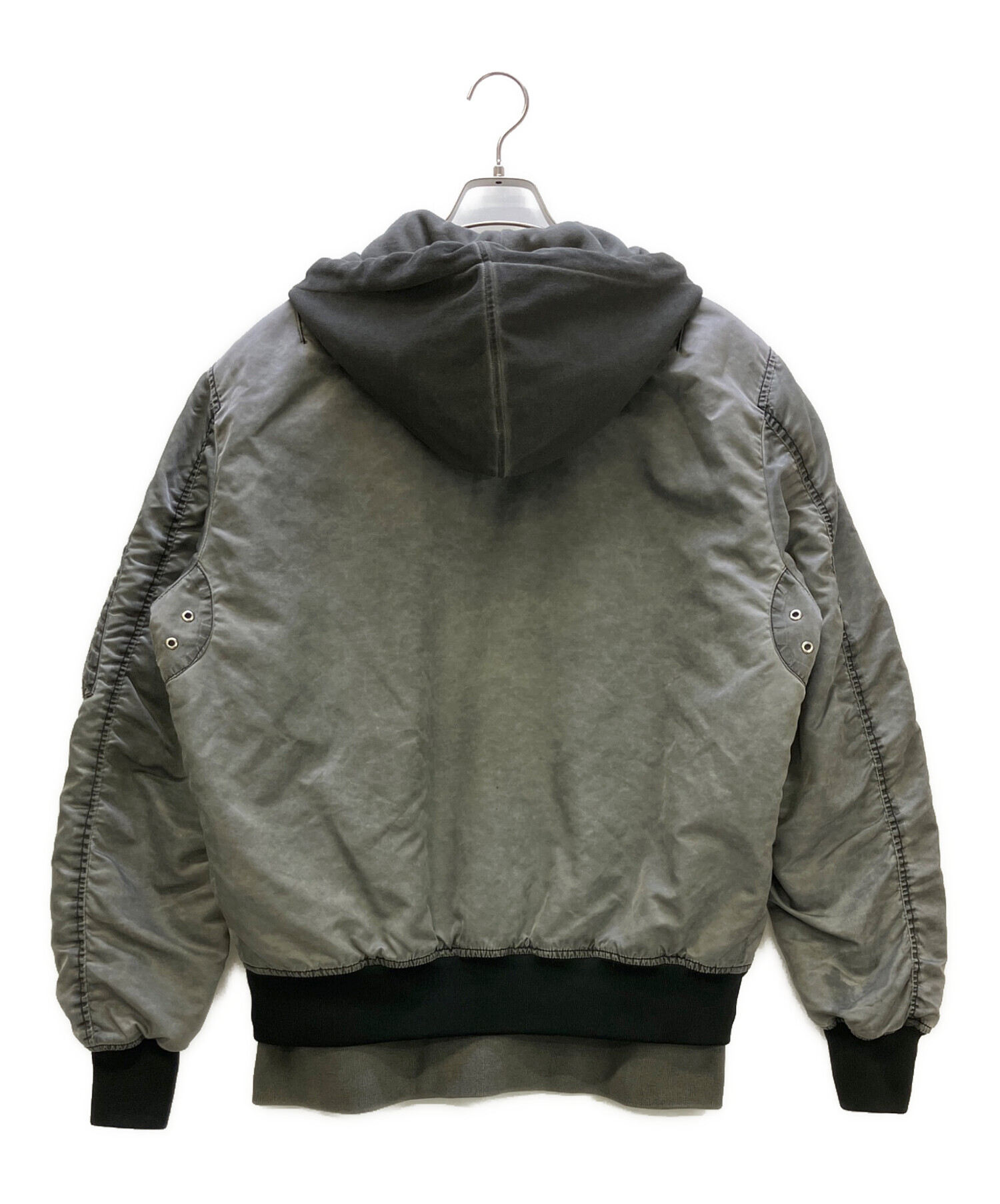 中古・古着通販】DIESEL (ディーゼル) レイヤード ボンバージャケット