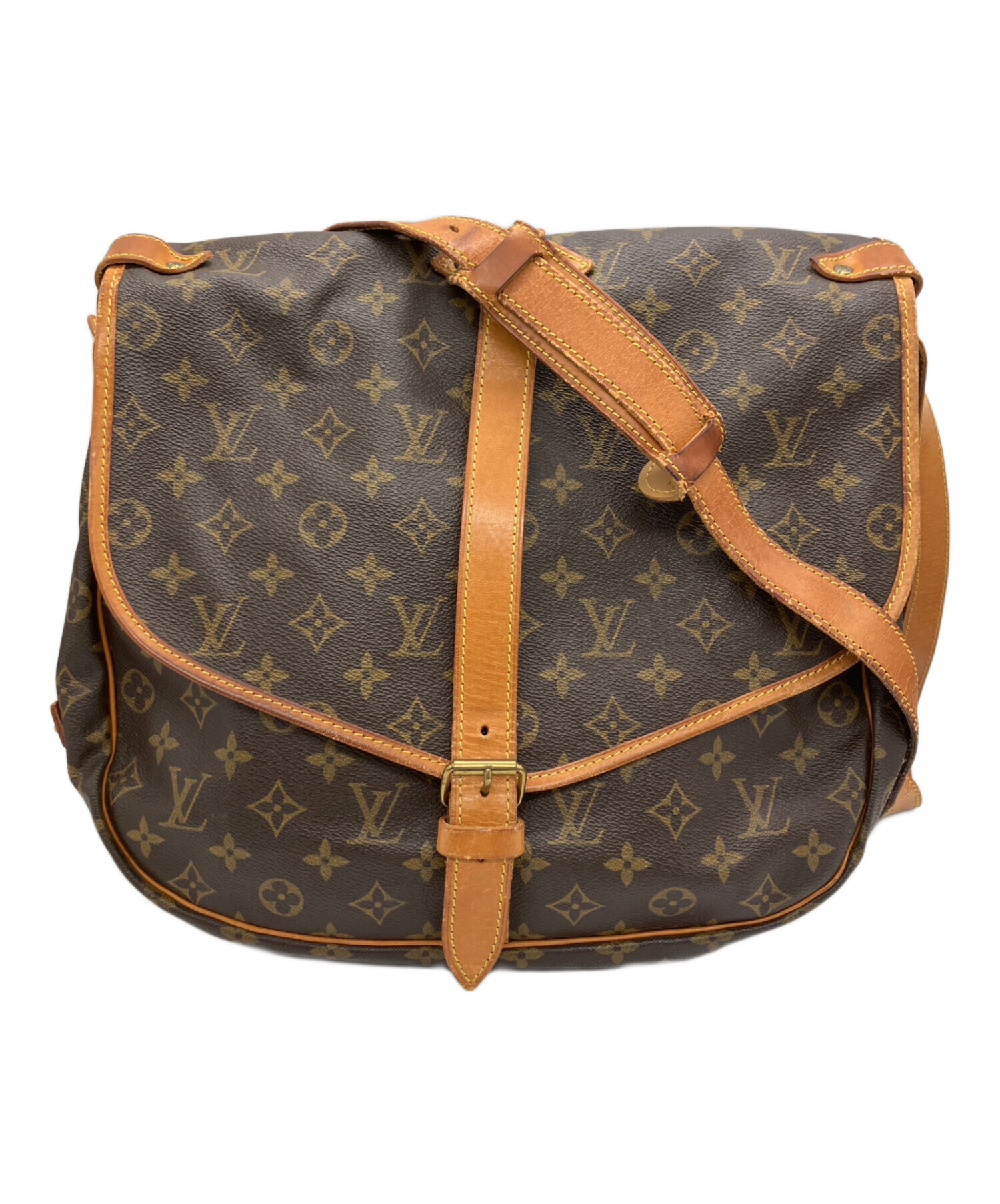 ルイヴィトン  ソミュール35 ジャンク 中古・古着通販】LOUIS VUITTON (ルイ ヴィトン) ショルダーバッグ