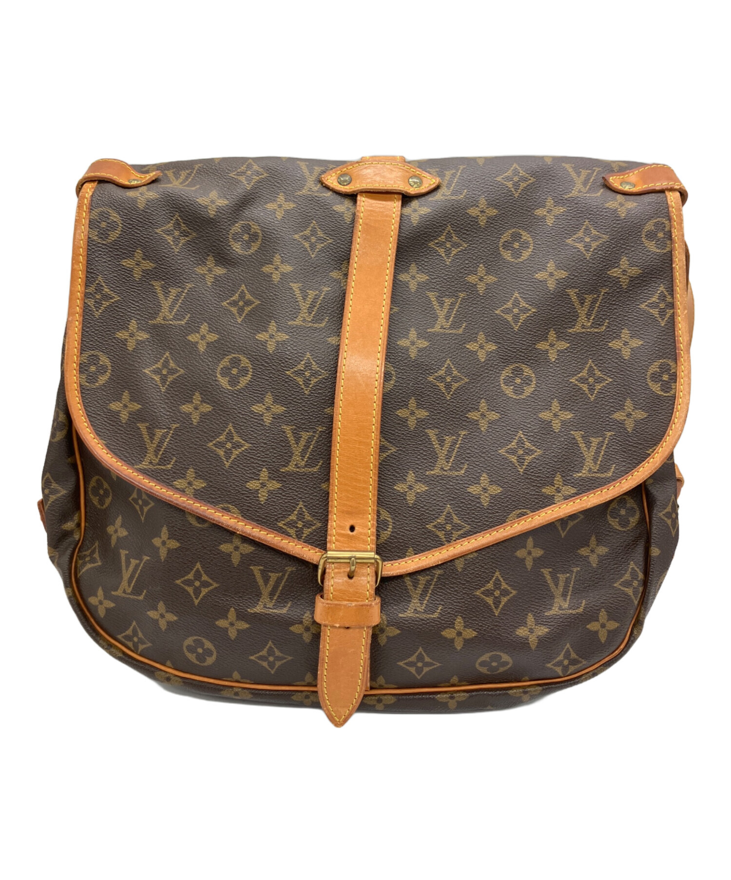 ルイヴィトン　LOUIS VUITTON ソミュール35 ショルダーバッグ 中古・古着通販】LOUIS VUITTON (ルイ ヴィトン) ショルダーバッグ