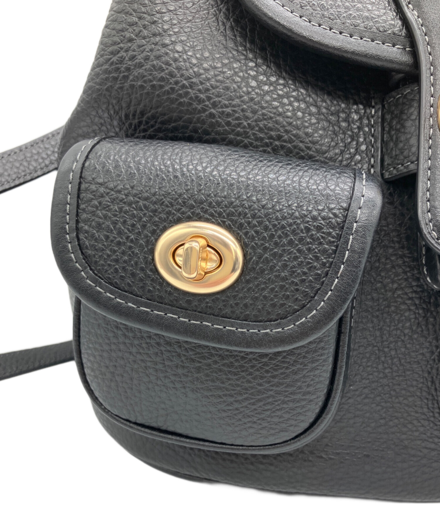 中古・古着通販】COACH (コーチ) リュック ハドリー ブラック