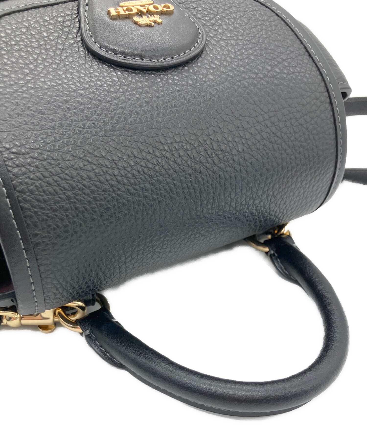 未使用級 COACH コーチ ハドリー バックパック ターンロック 中古・古着通販】COACH (コーチ) リュック ハドリー ブラック