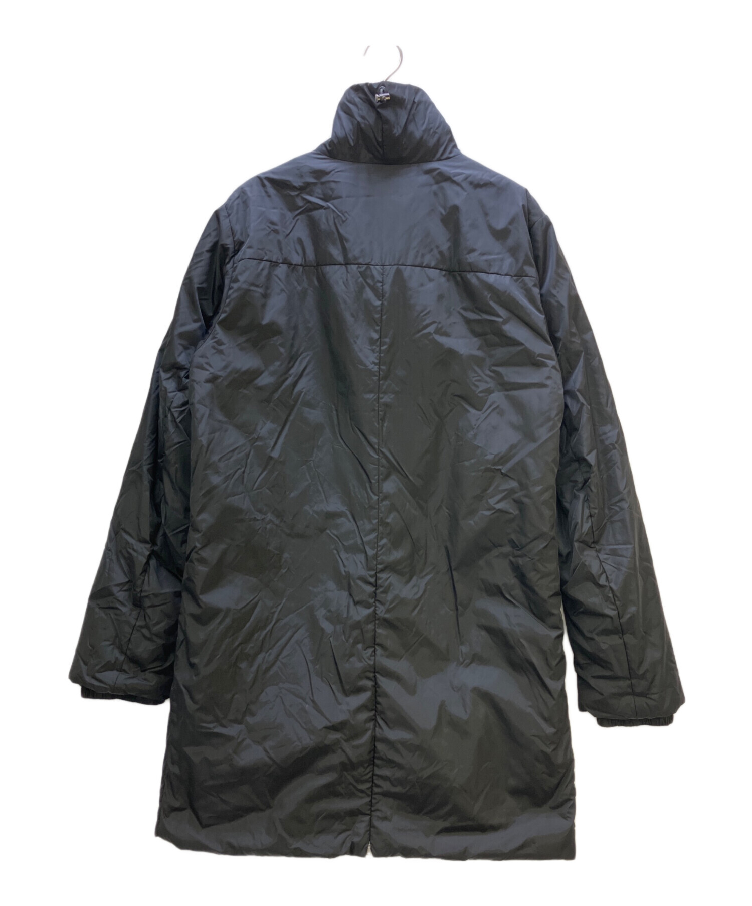 【PRADA　SPORT】ブラック　ナイロン(中綿)ジャケット　 レディースS 中古・古着通販】PRADA SPORTS (プラダスポーツ) 中綿ジャケット