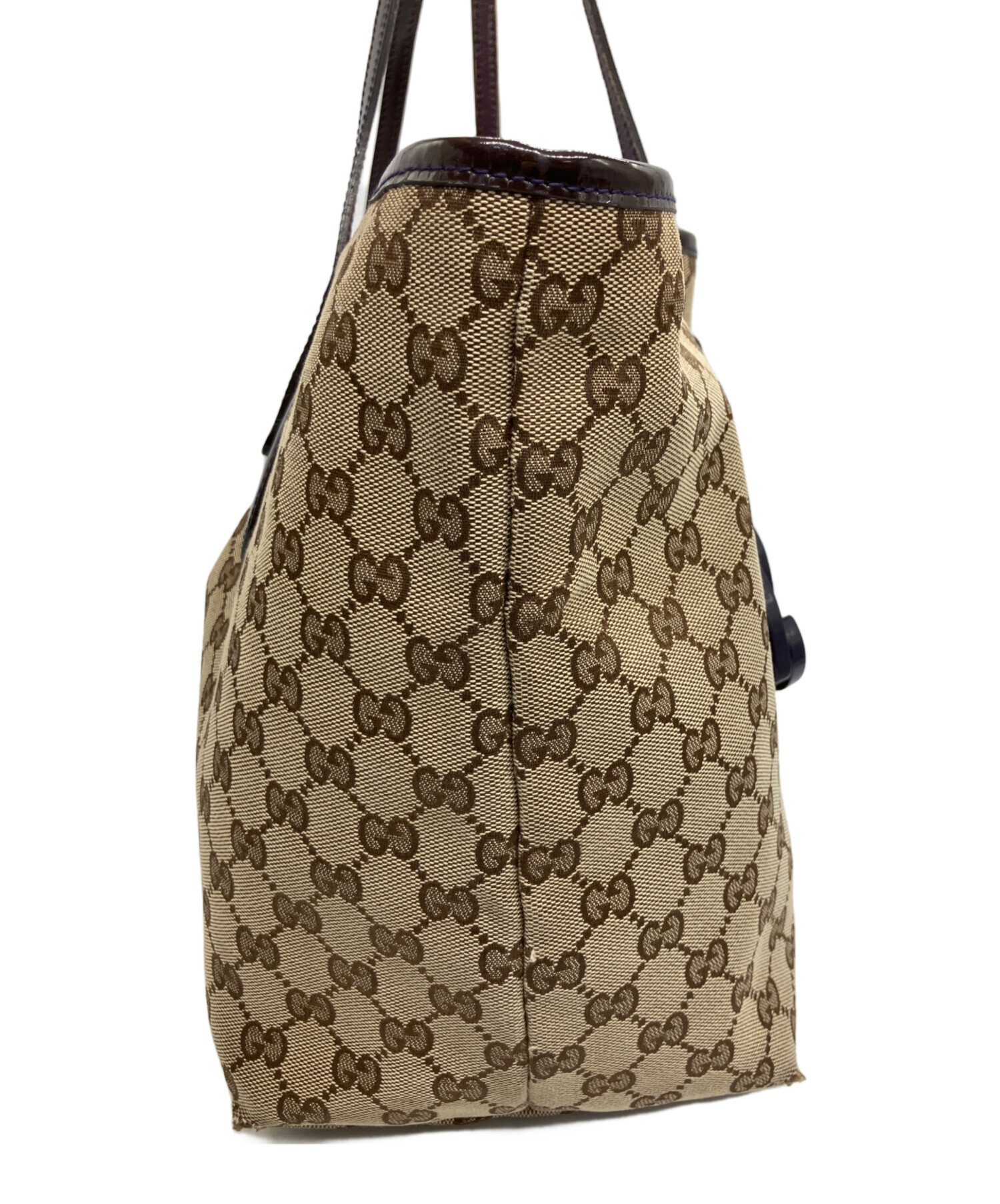 GUCCI ベージュ トートバッグ ※値下げ交渉応じます！ 中古・古着通販】GUCCI (グッチ) トートバッグ GG ベージュ｜ブランド