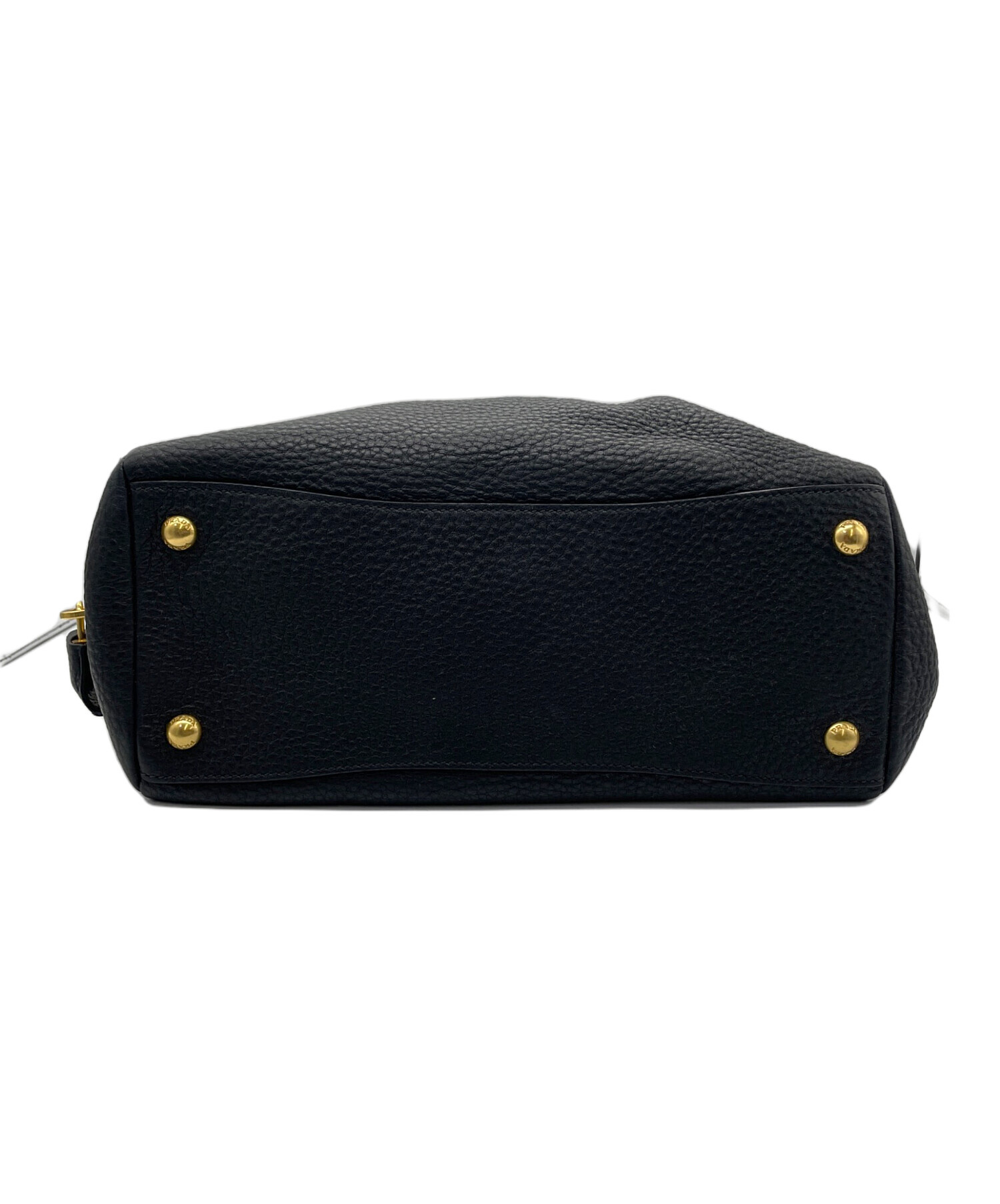 PRADA 2WAYボストンバッグ 中古・古着通販】PRADA (プラダ) 2WAYボストンバッグ ブラック