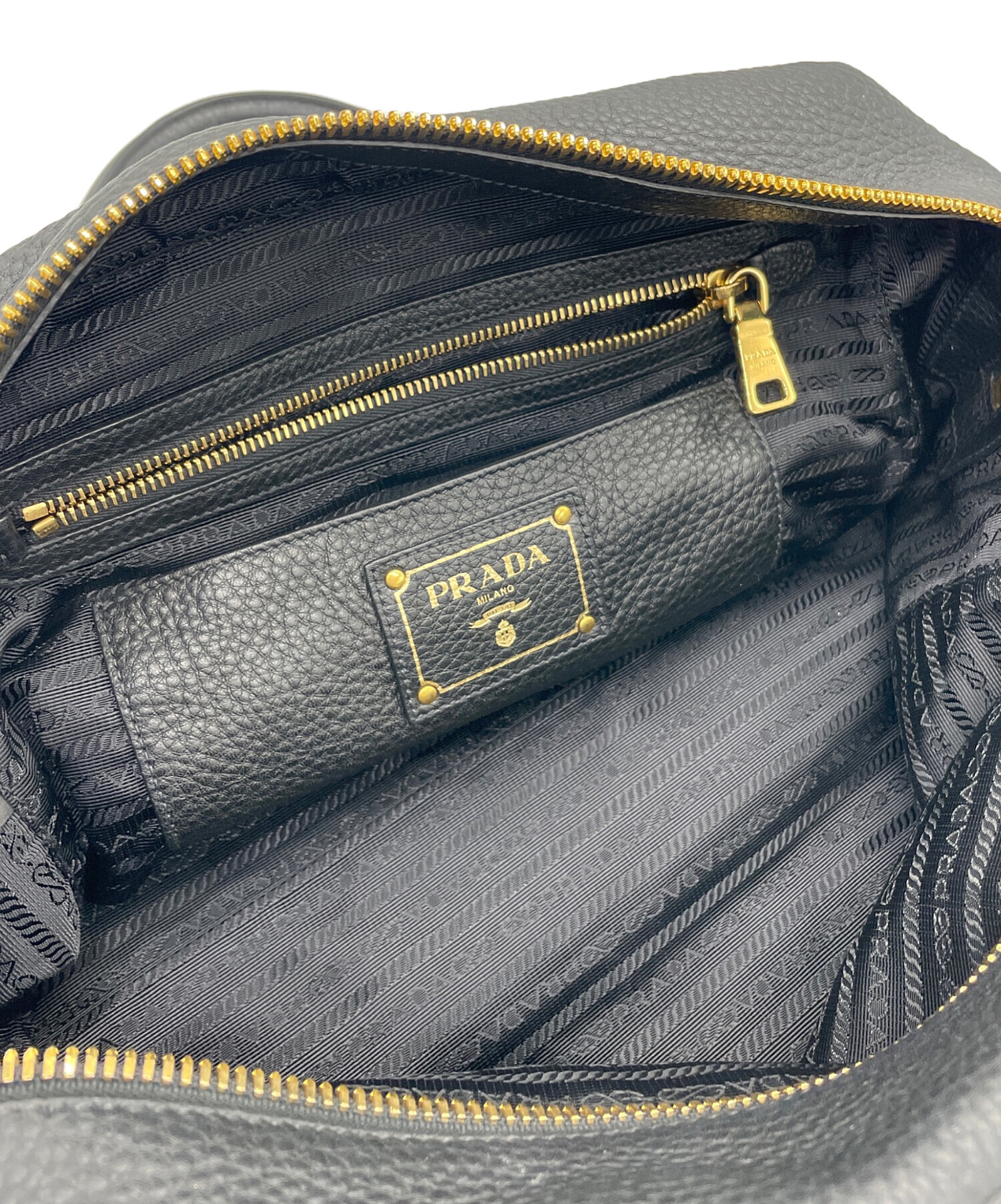 中古・古着通販】PRADA (プラダ) 2WAYボストンバッグ ブラック