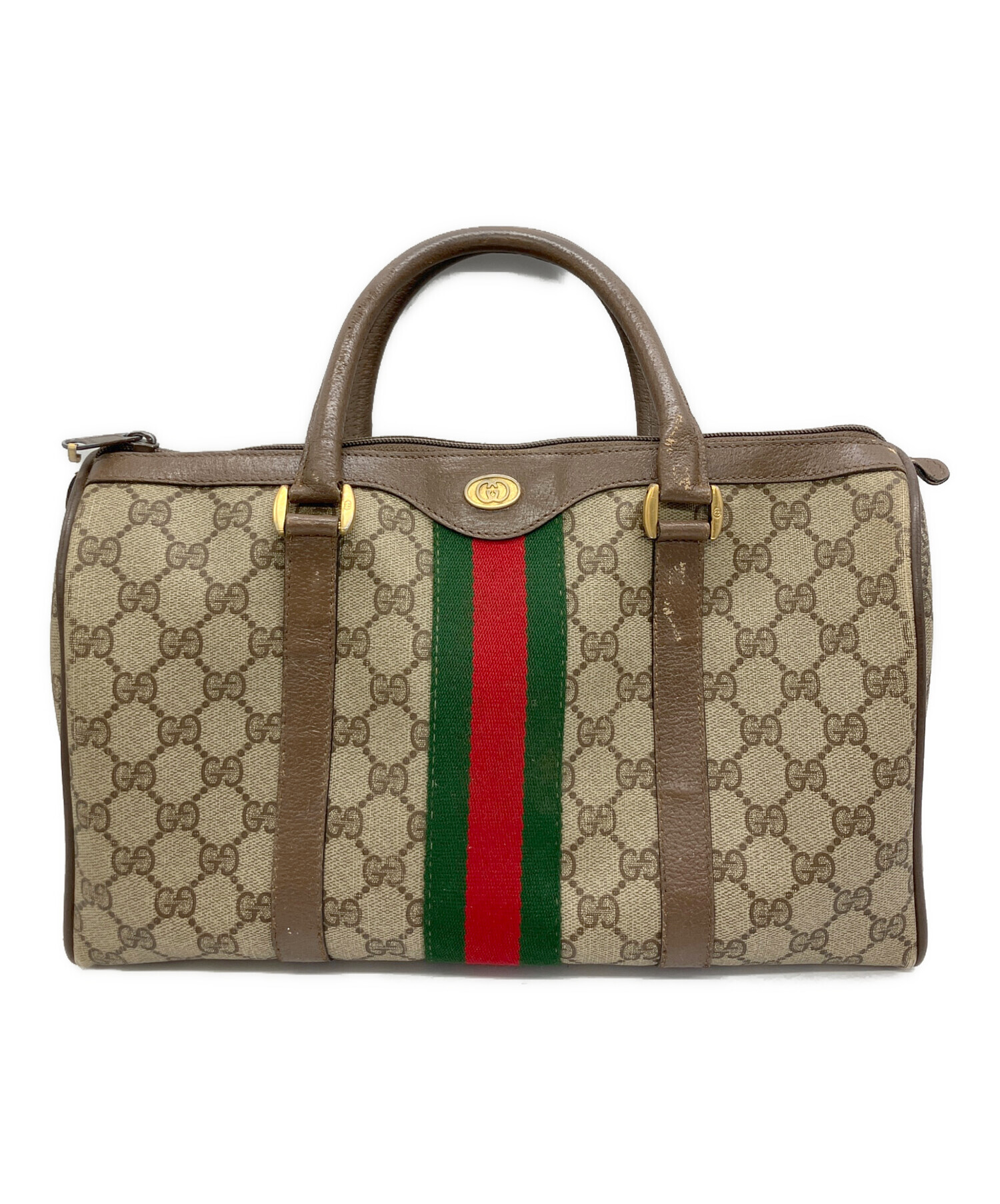 GUCCI ボストンバッグ　使用回数2回 中古・古着通販】GUCCI (グッチ) ボストンバッグ｜ブランド・古着通販