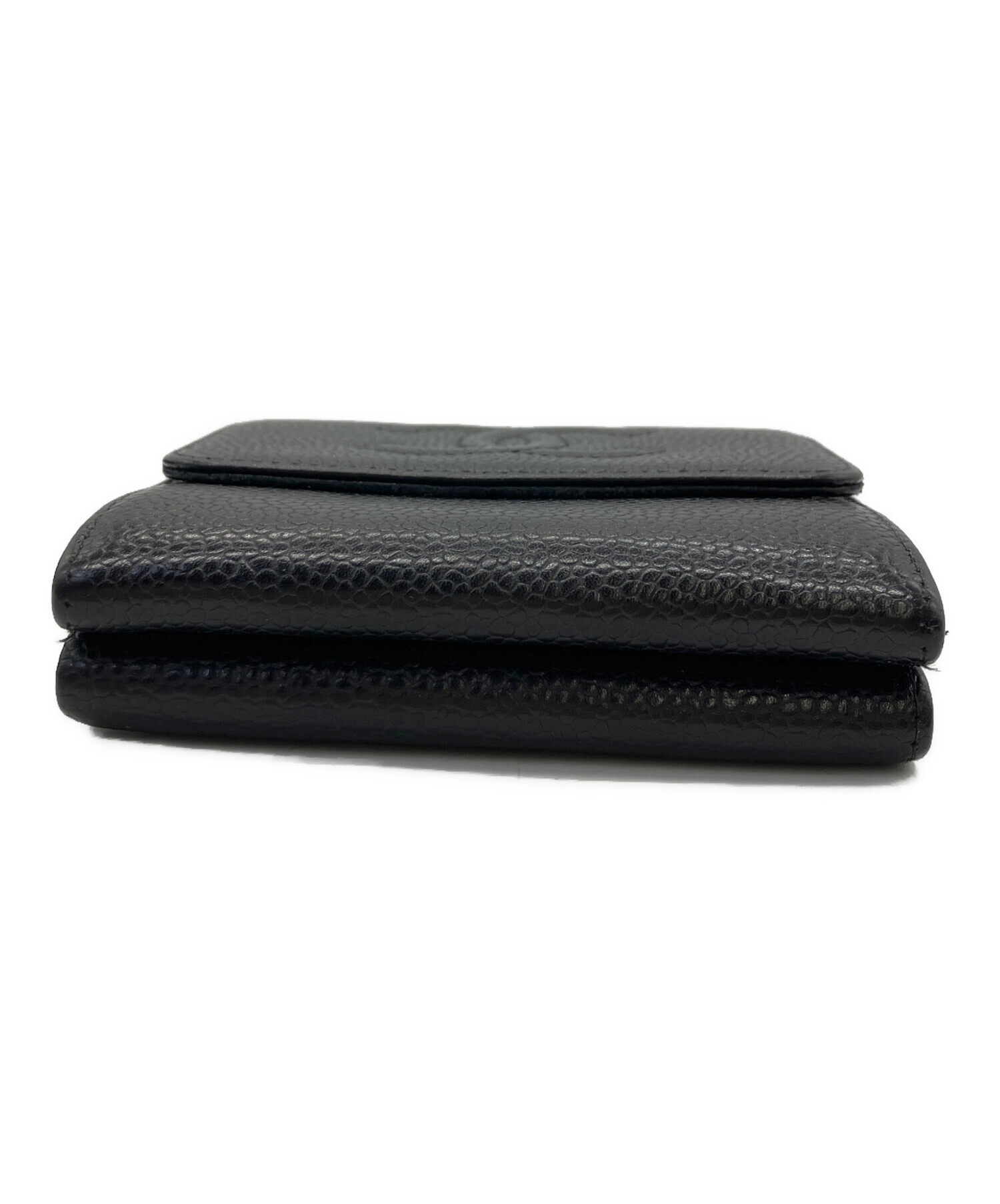 CHANEL シャネル 財布・ケース - 黒 【古着】【中古】 中古・古着通販】CHANEL (シャネル) クラシック ジップ カードケース