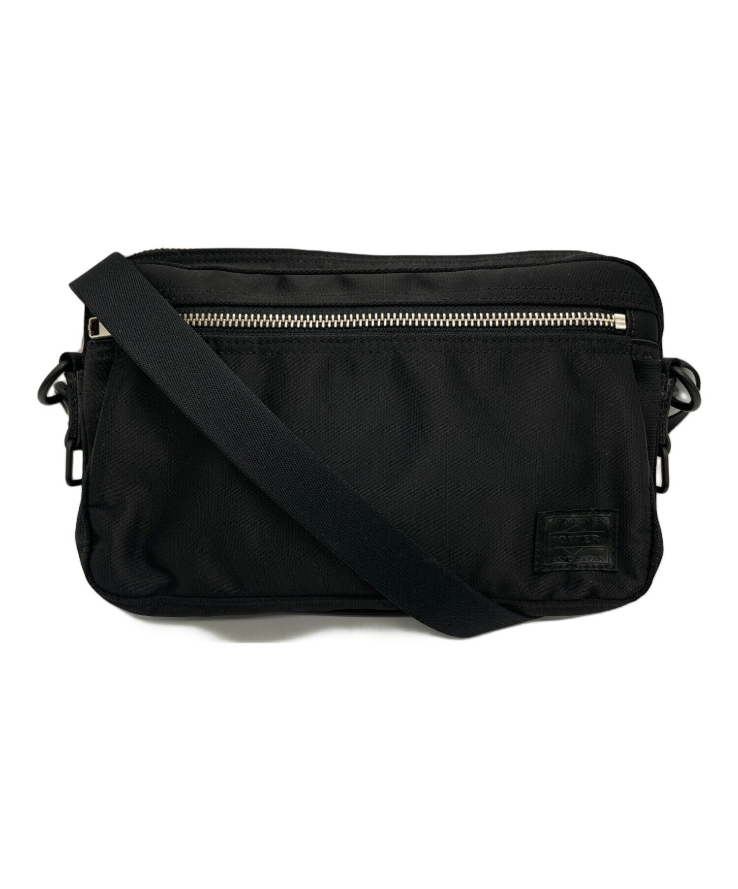 PORTER ポーター ショルダーバッグ  黒 【古着】【中古】【送料無料】 中古・古着通販】PORTER (ポーター) ショルダーバッグ ブラック