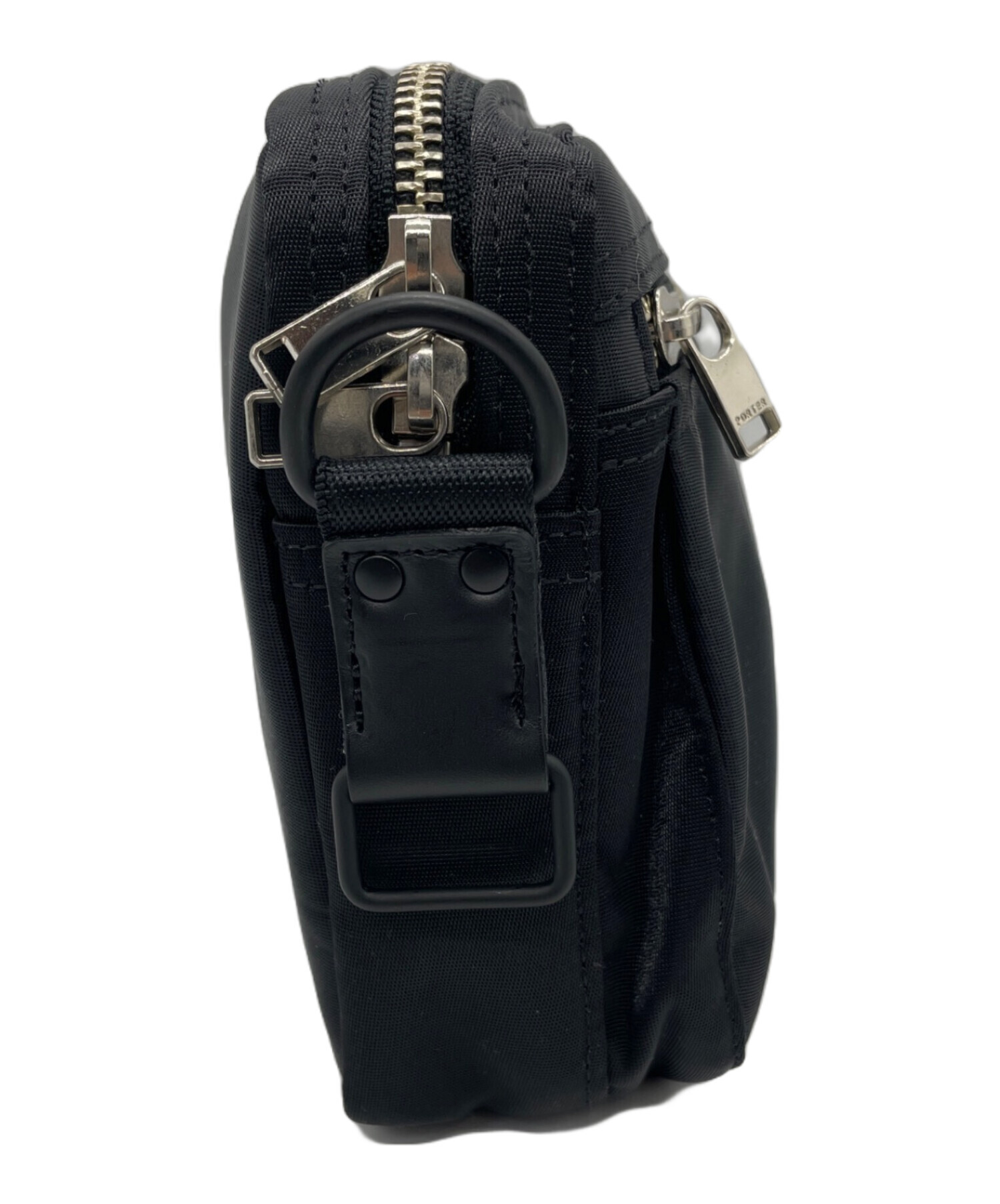 中古・古着通販】PORTER (ポーター) ショルダーバッグ ブラック