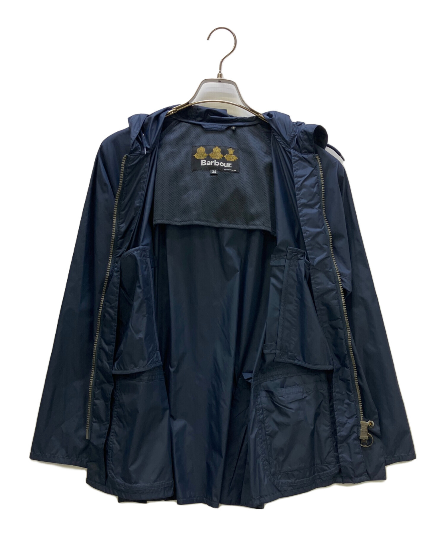 中古・古着通販】Barbour (バブアー) ナイロンジャケット ネイビー