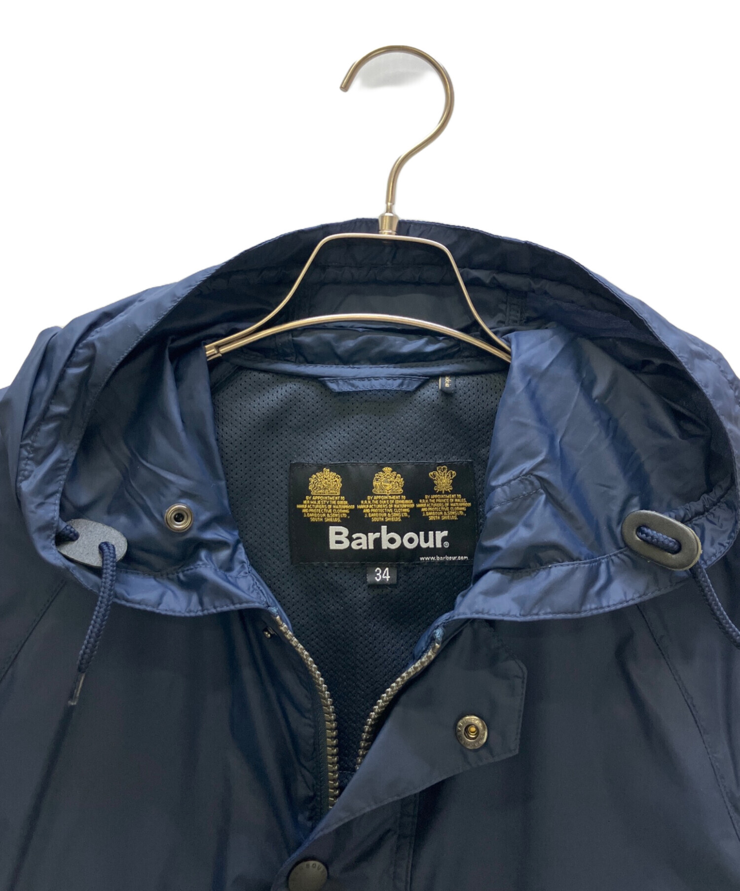 中古・古着通販】Barbour (バブアー) ナイロンジャケット ネイビー