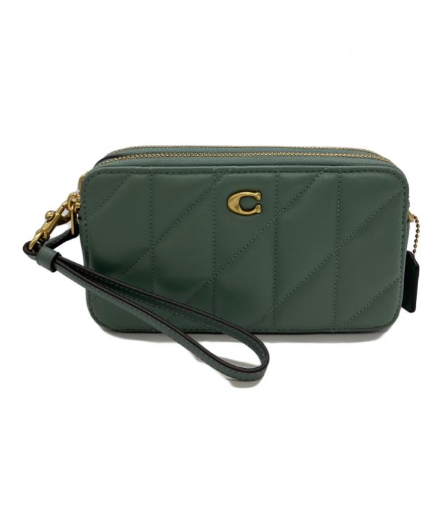 COACH グリーン ボディバッグ COACH（コーチ） 【送料無料 美品】 ボディバッグ ショルダーバッグ 鞄