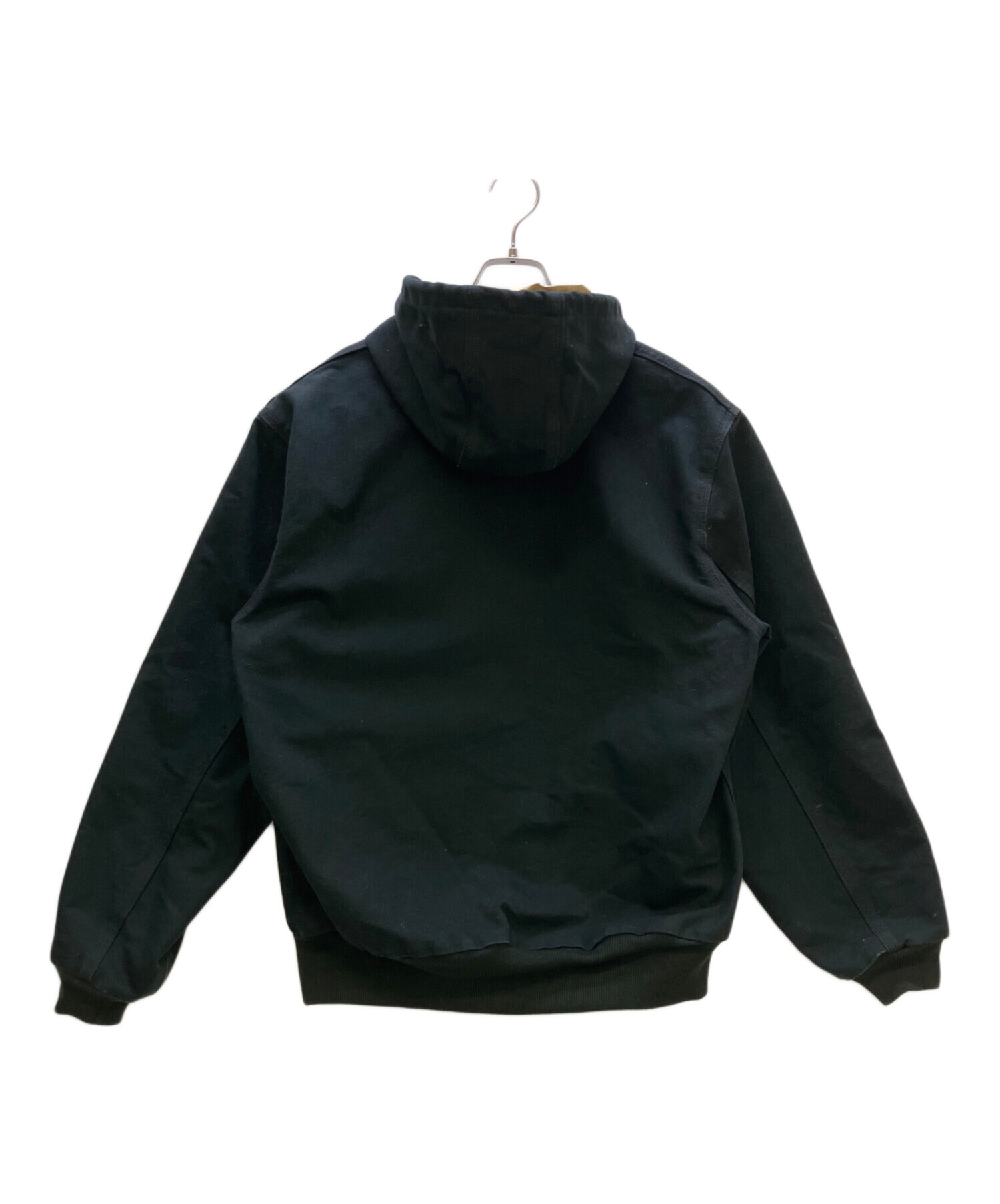 レディース　Carhartt アクティブジャケット ブラック　Ｍサイズ 中古・古着通販】CarHartt (カーハート) ダックアクティブジャケット